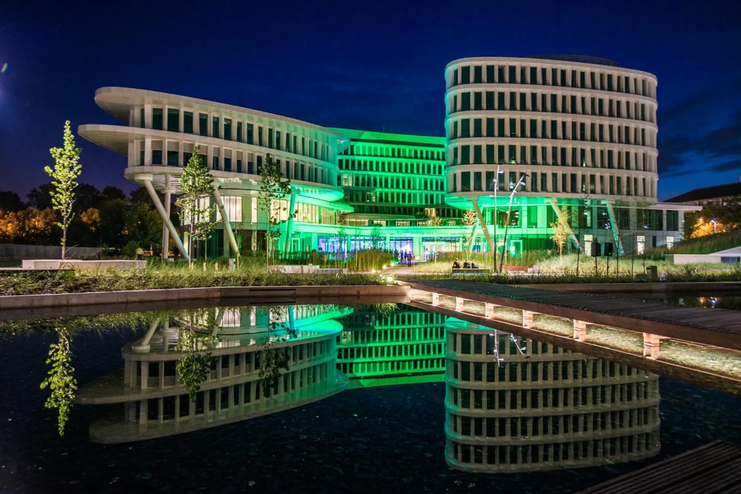 Garden view in Sound Garden Hotel Airport Garden view in Sound Garden Hotel Airport