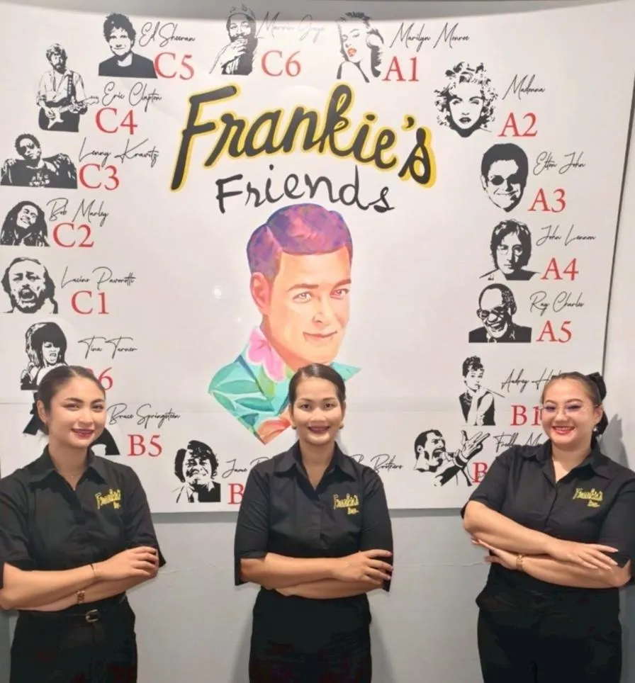 Staff in Frankie's Inn