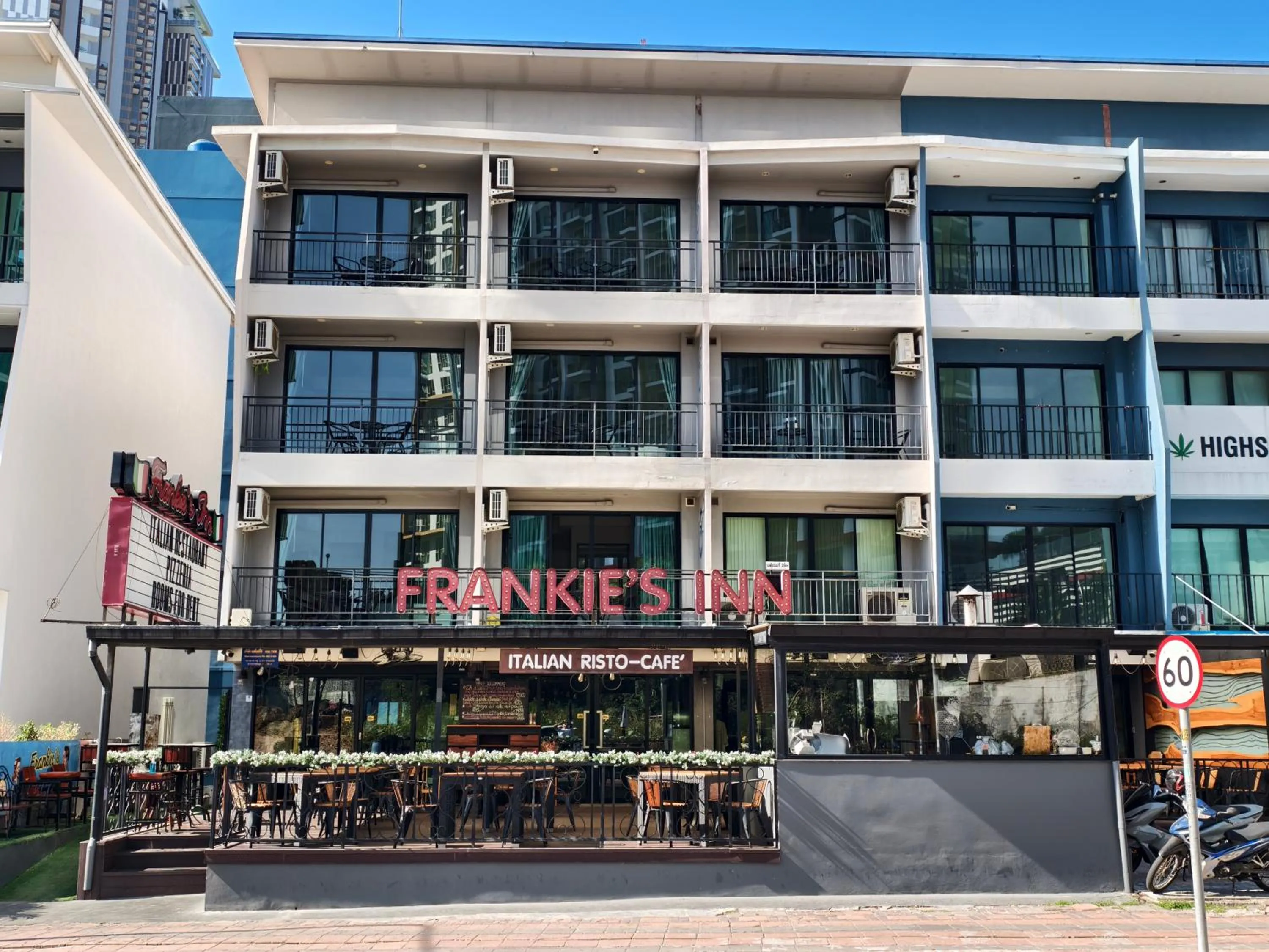 Property building in Frankie's Inn