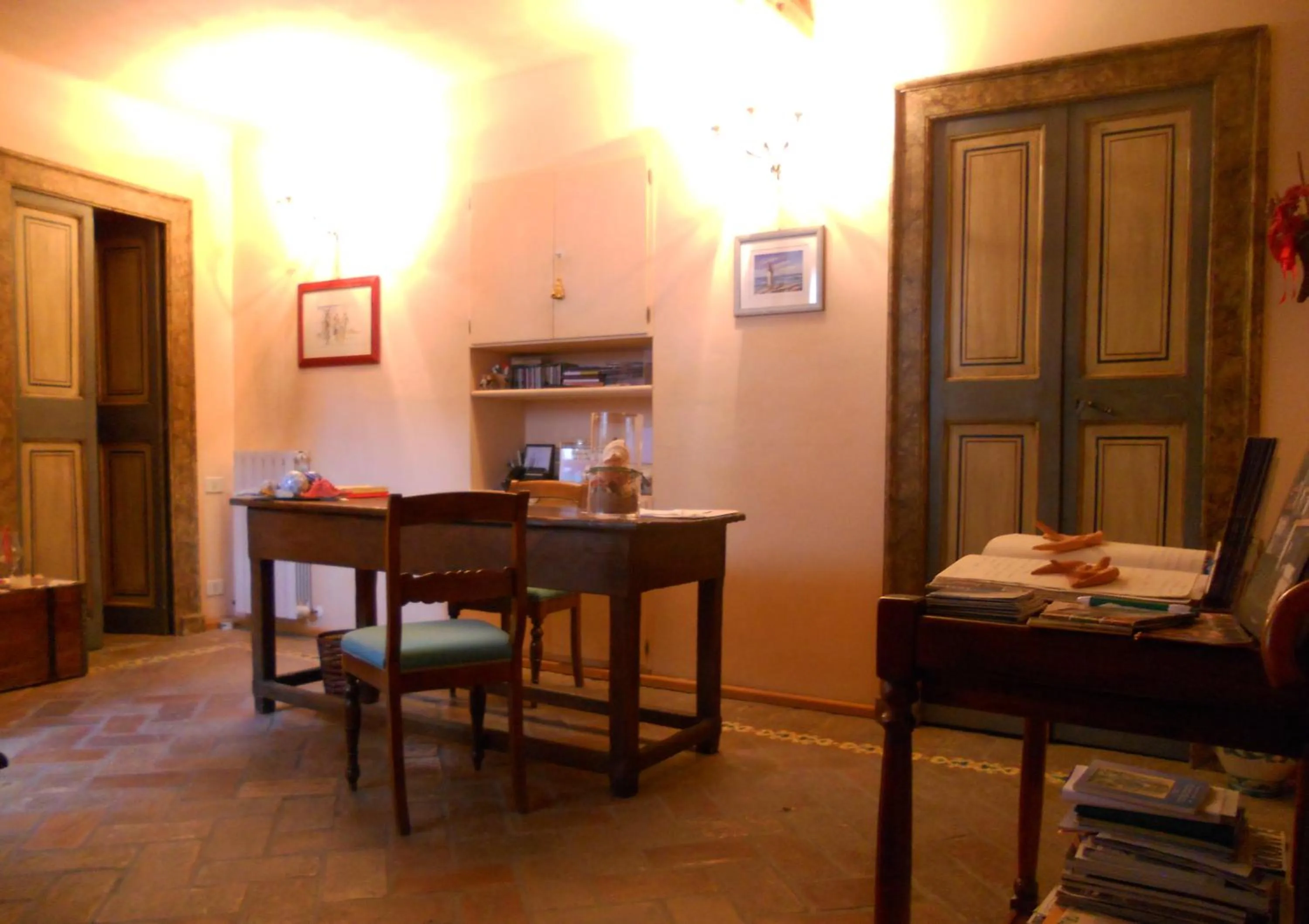 Lobby or reception in Locanda di Porta Antica