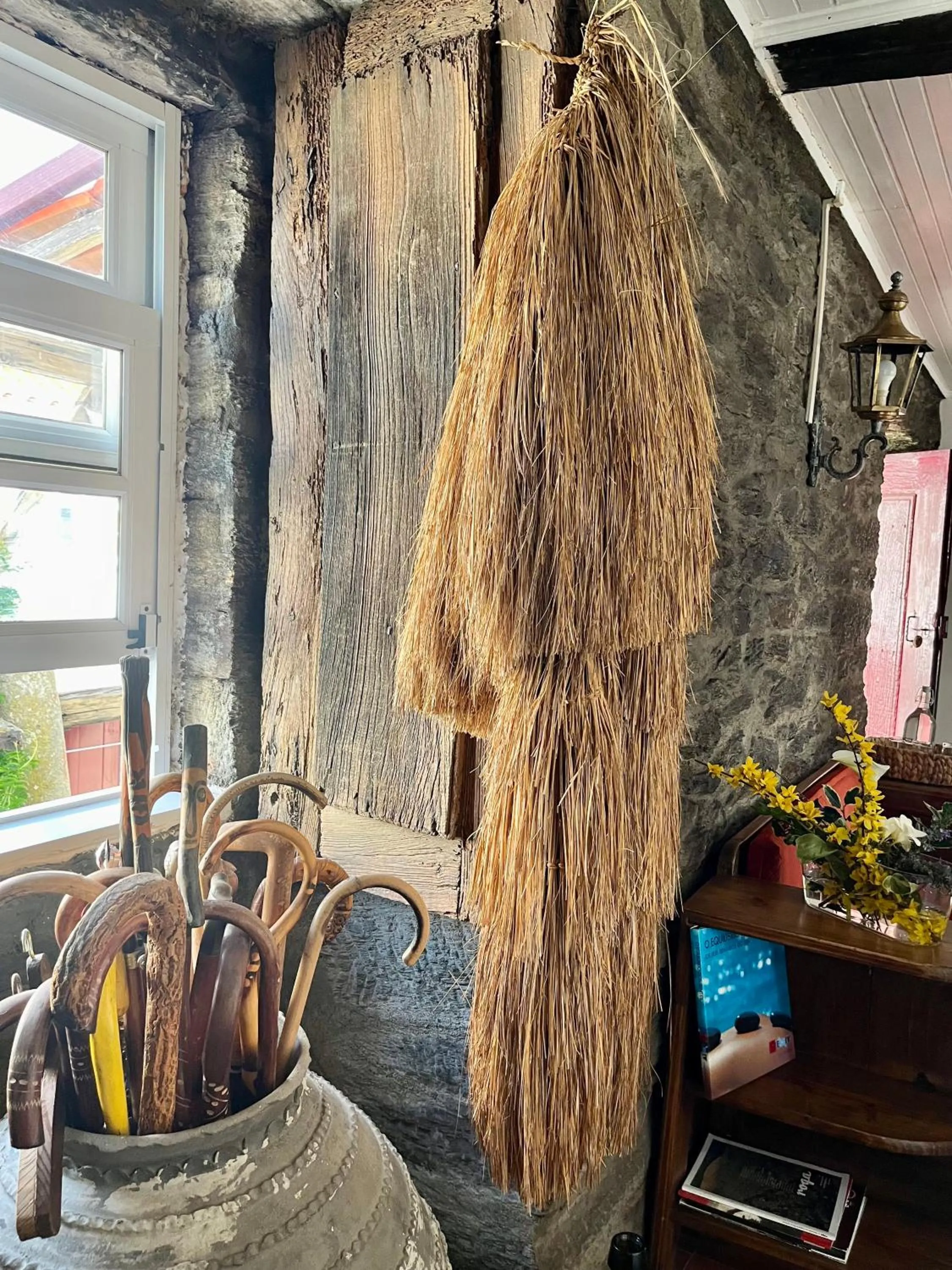 Decorative detail in Quinta Da Estrada Winery Douro Valley