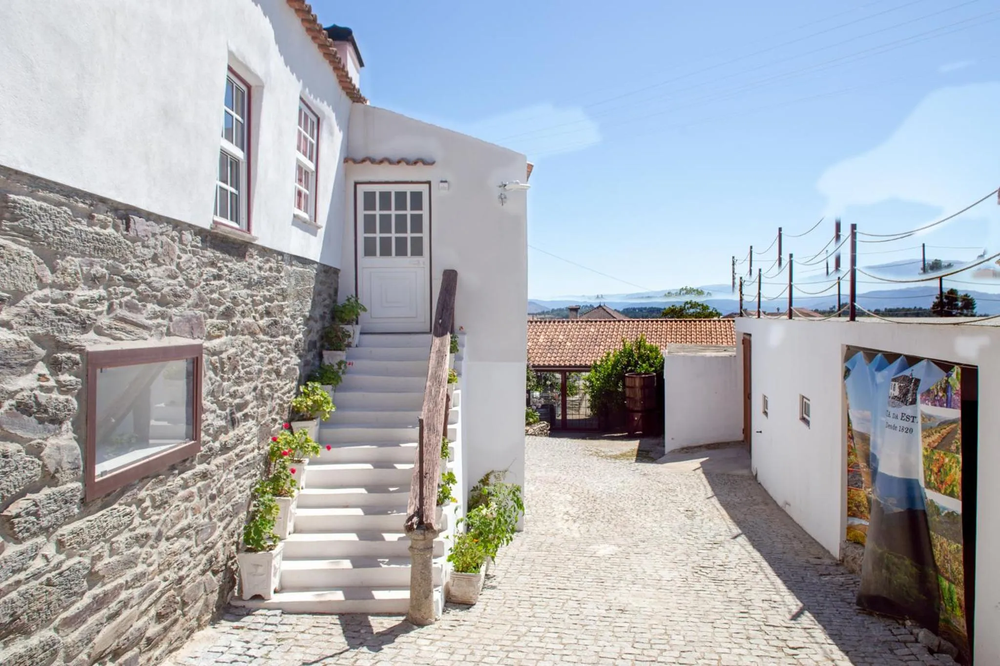 Swimming pool in Quinta Da Estrada Winery Douro Valley