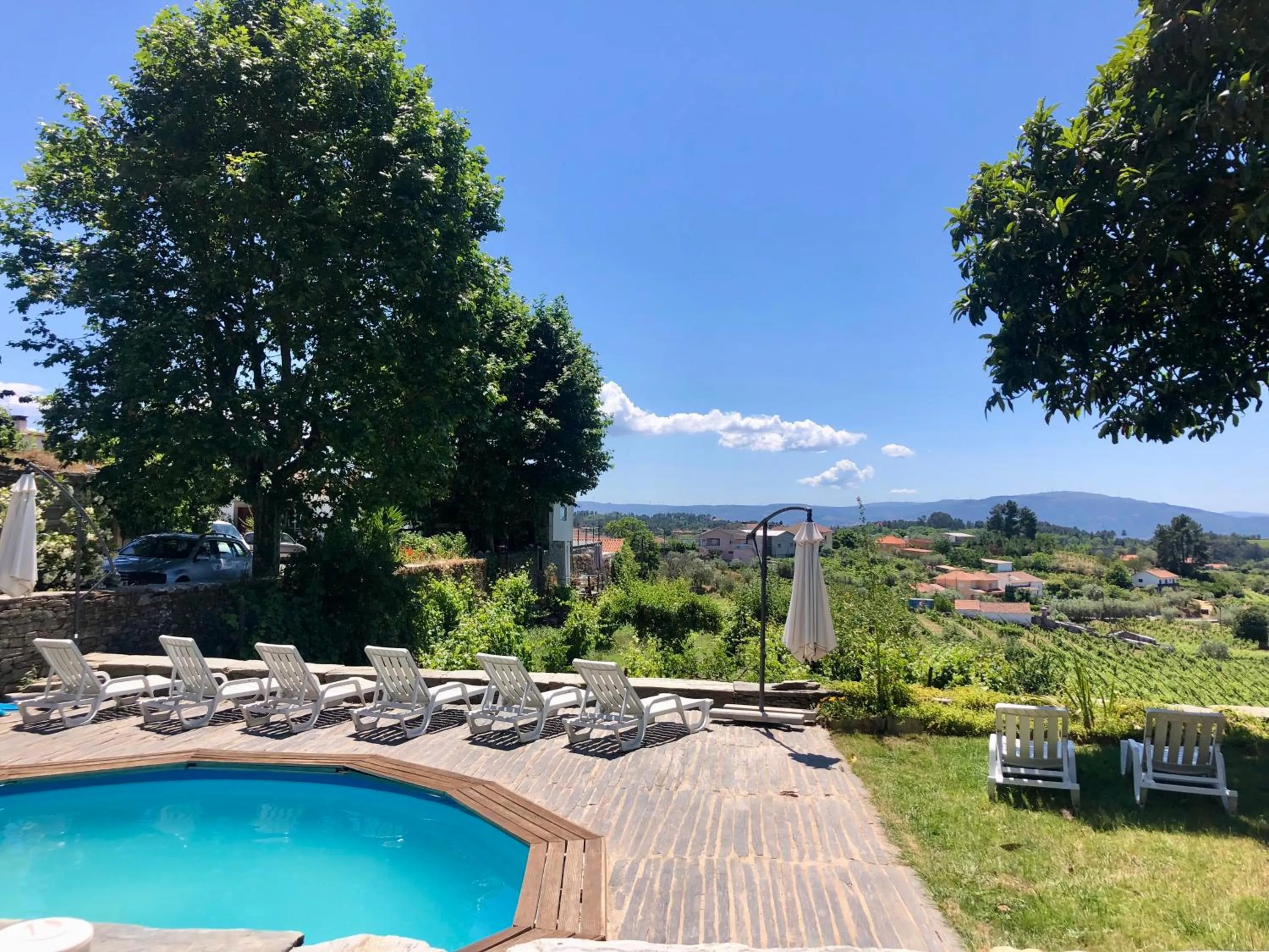 Swimming pool in Quinta Da Estrada Winery Douro Valley