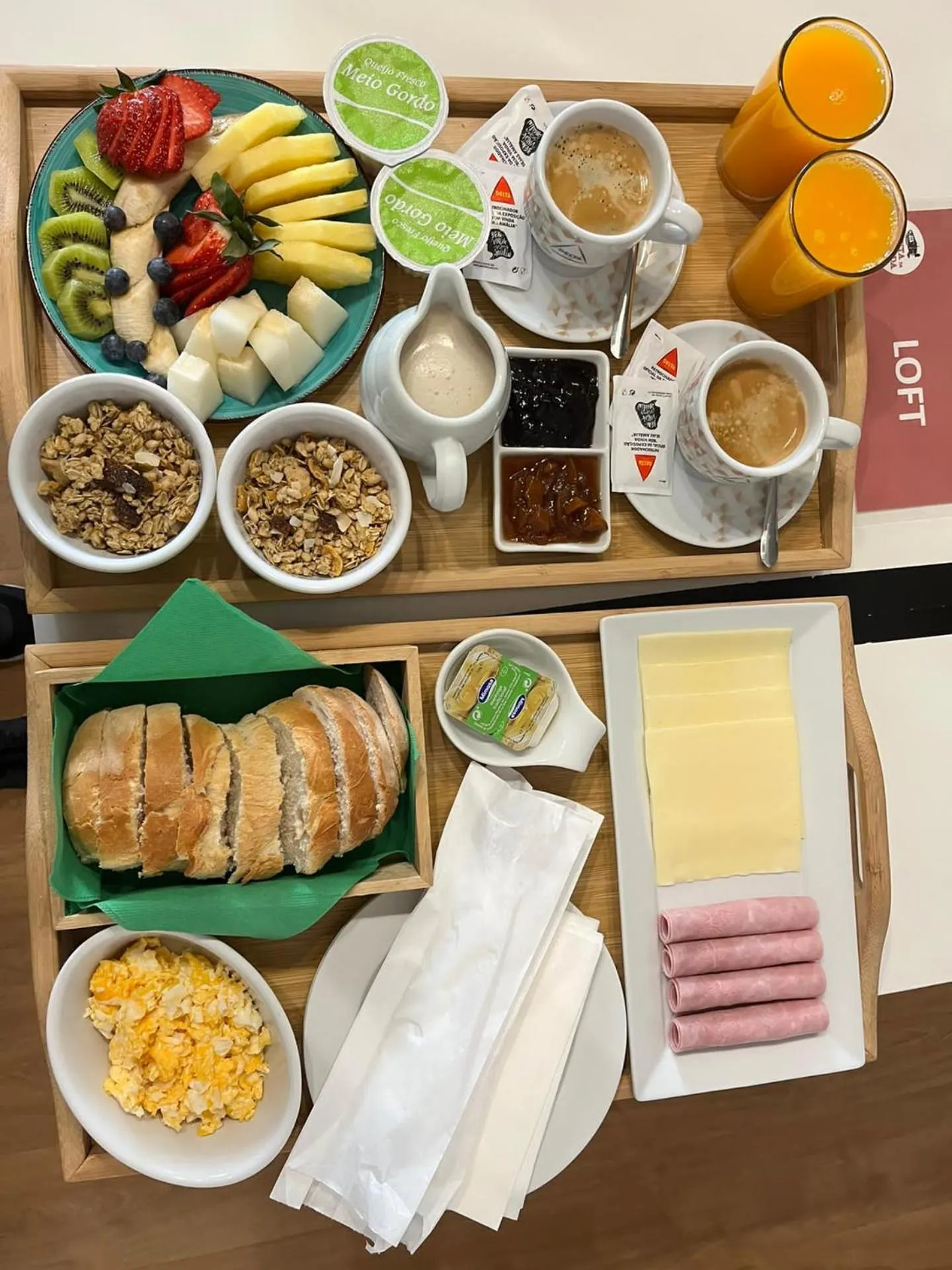 Breakfast in Quinta Da Estrada Winery Douro Valley