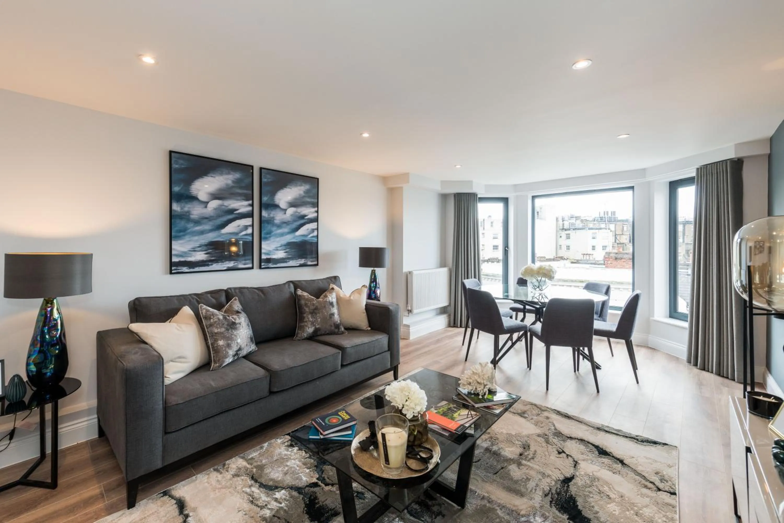 Living room in The Carlyle by Nestor