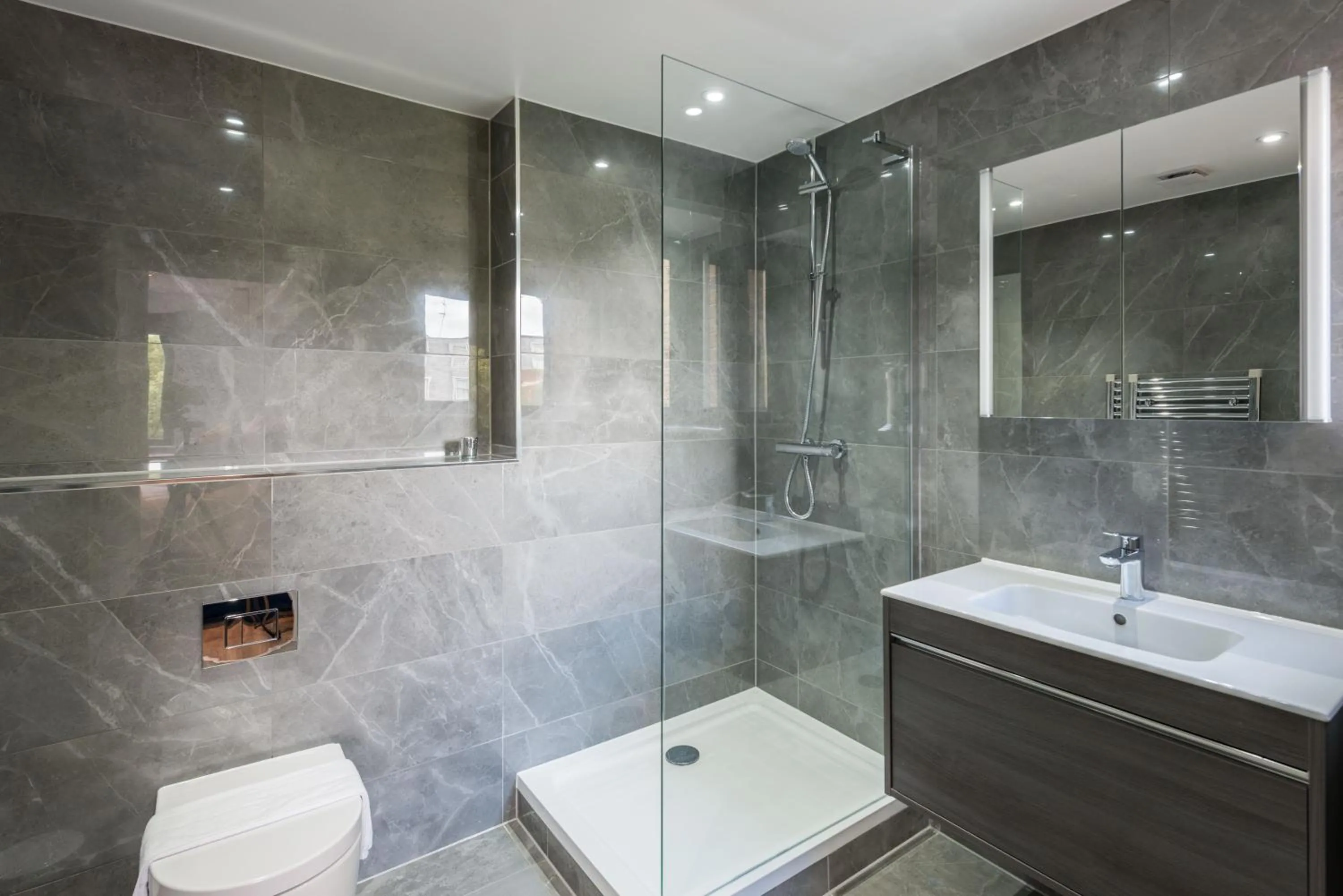 Bathroom in The Carlyle by Nestor