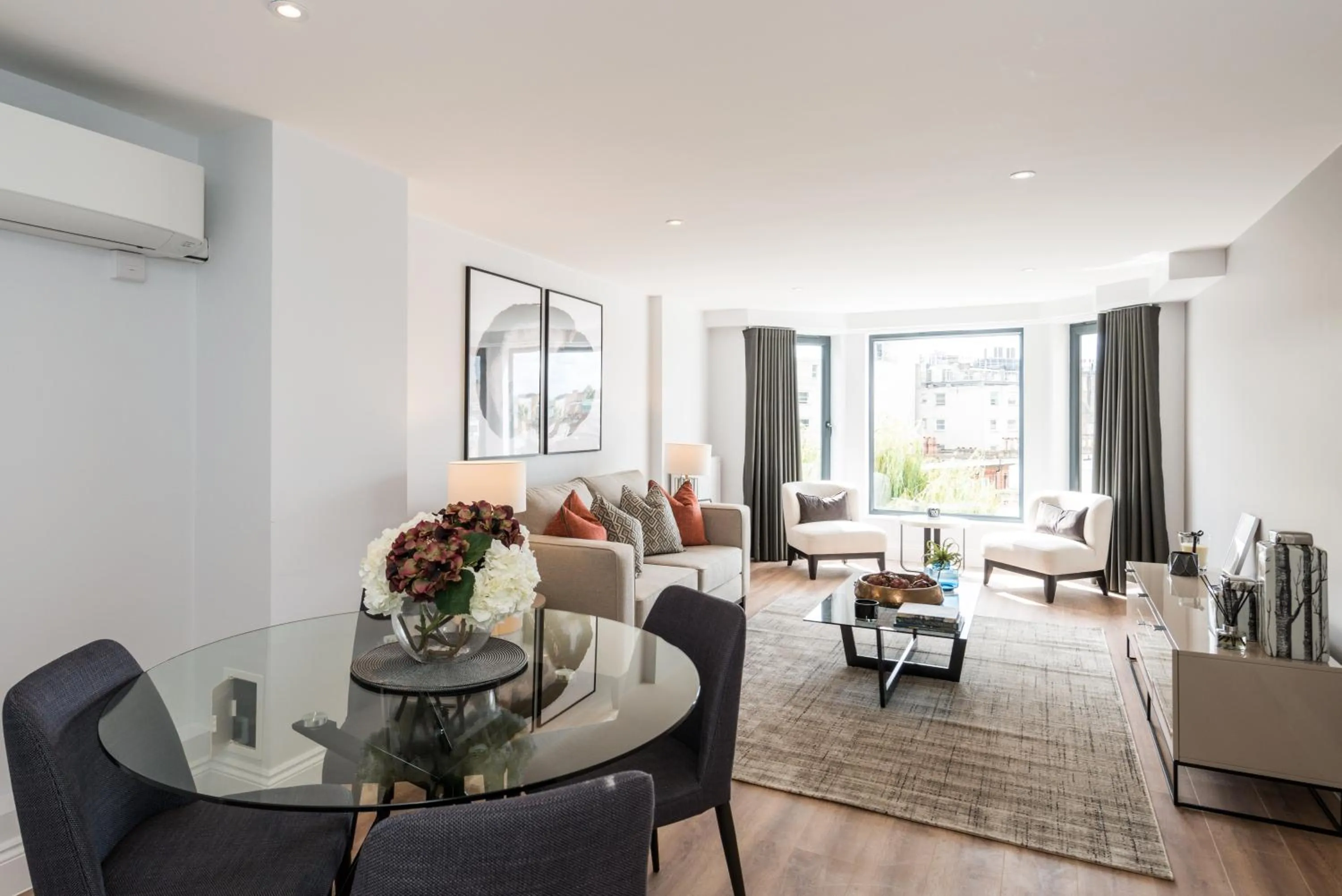 Living room in The Carlyle by Nestor