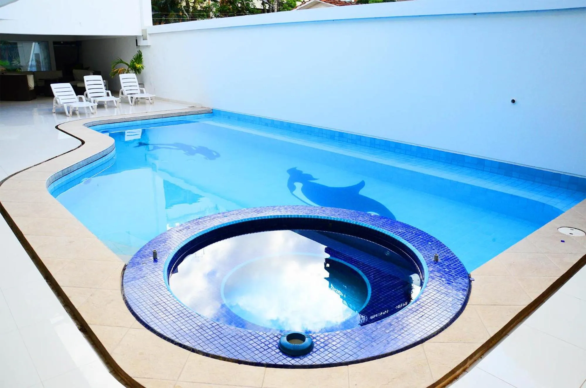 Pool view in Hotel Senses Equipetrol