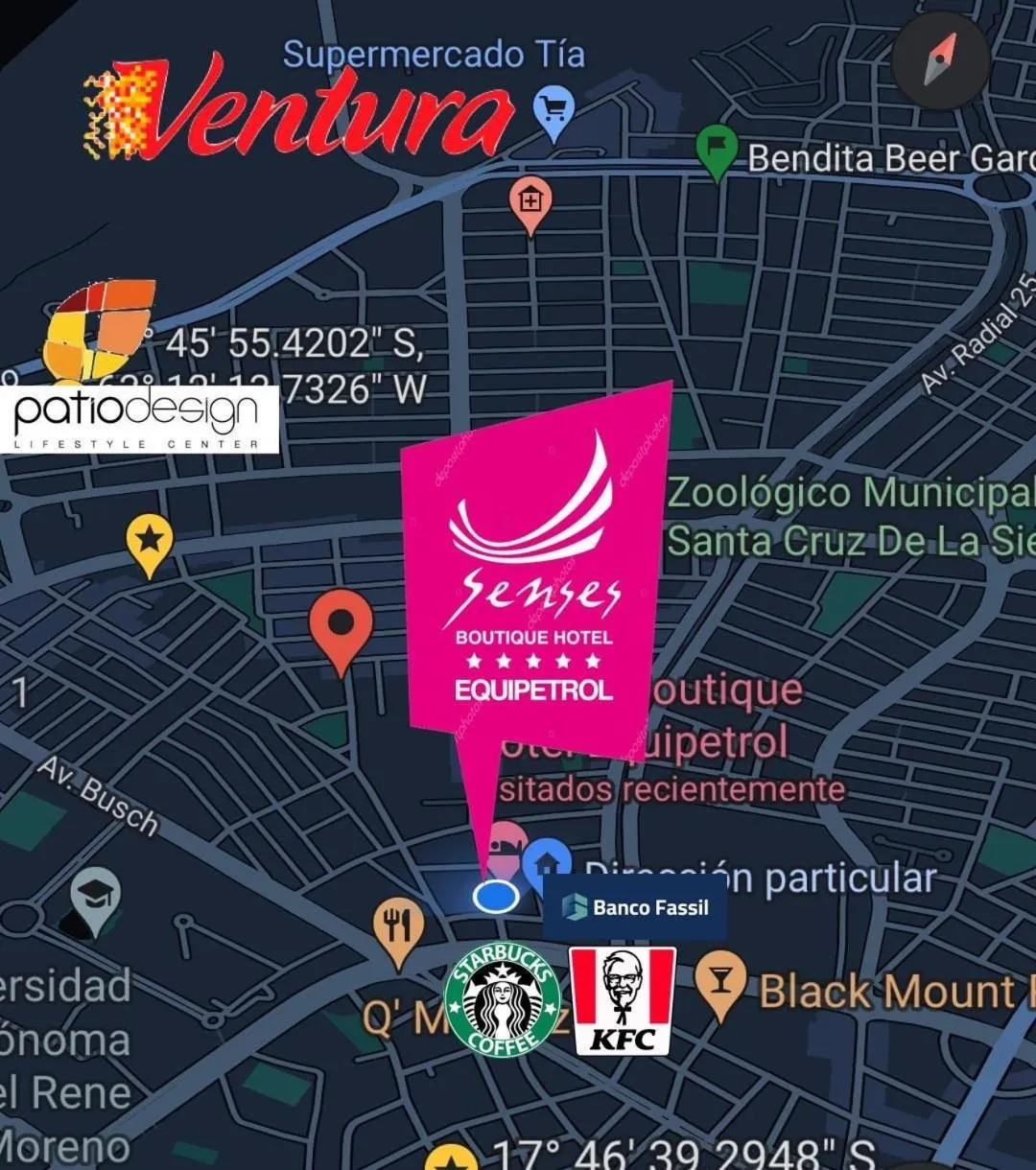 Hotel Senses Equipetrol