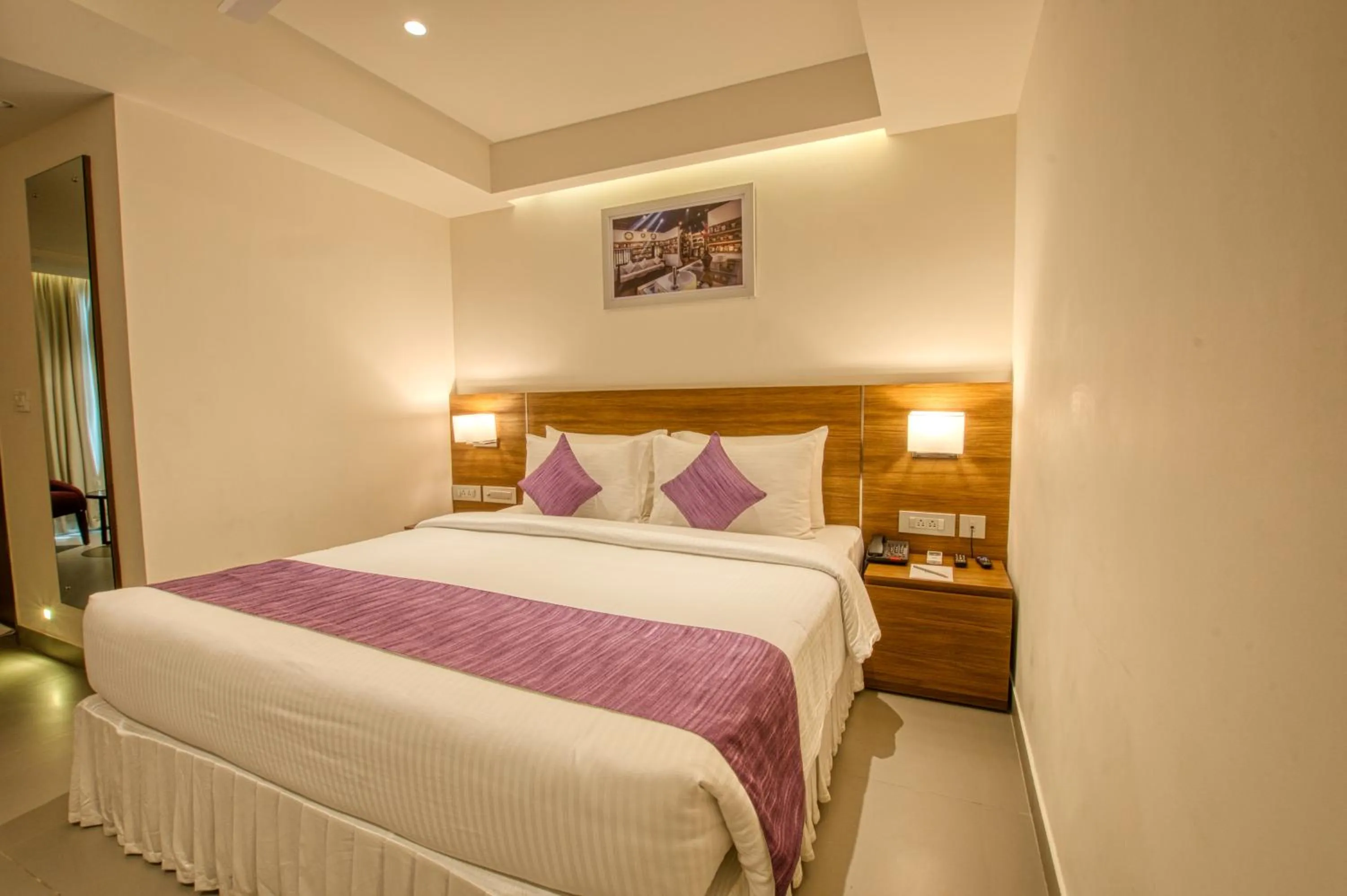 Bed in Lilac Hotel, 5th Block