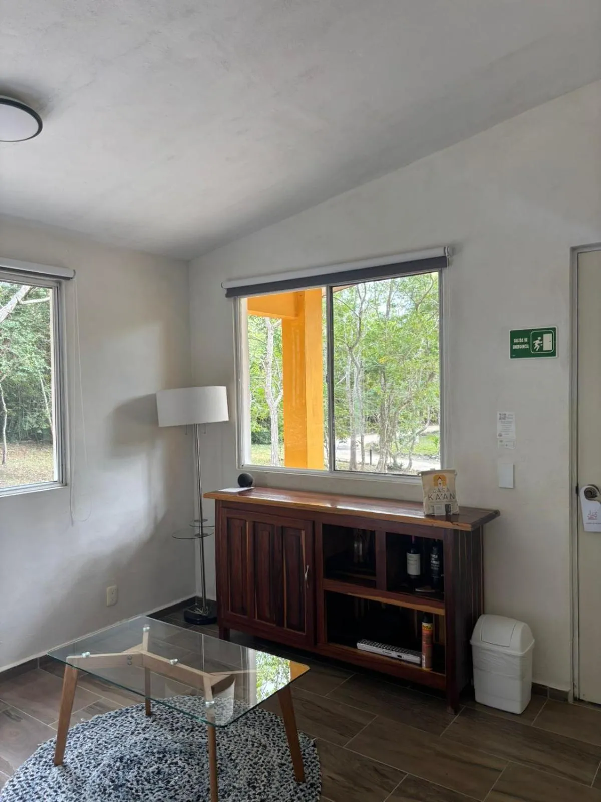 Living room in Casa Kaan Calakmul