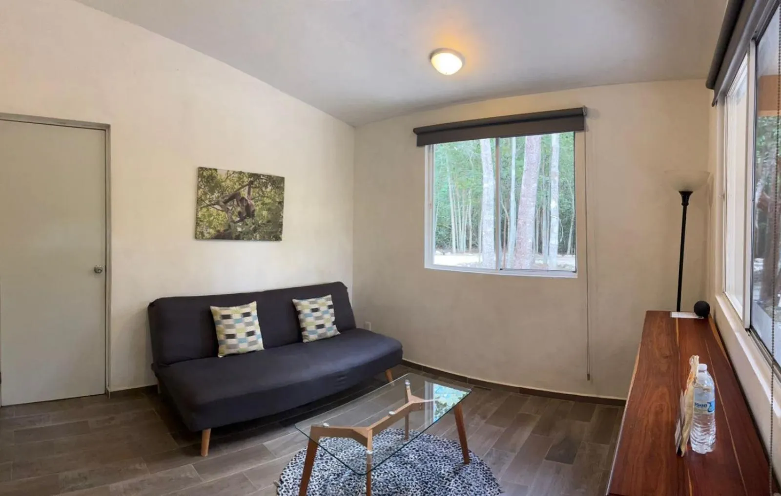 Living room in Casa Kaan Calakmul
