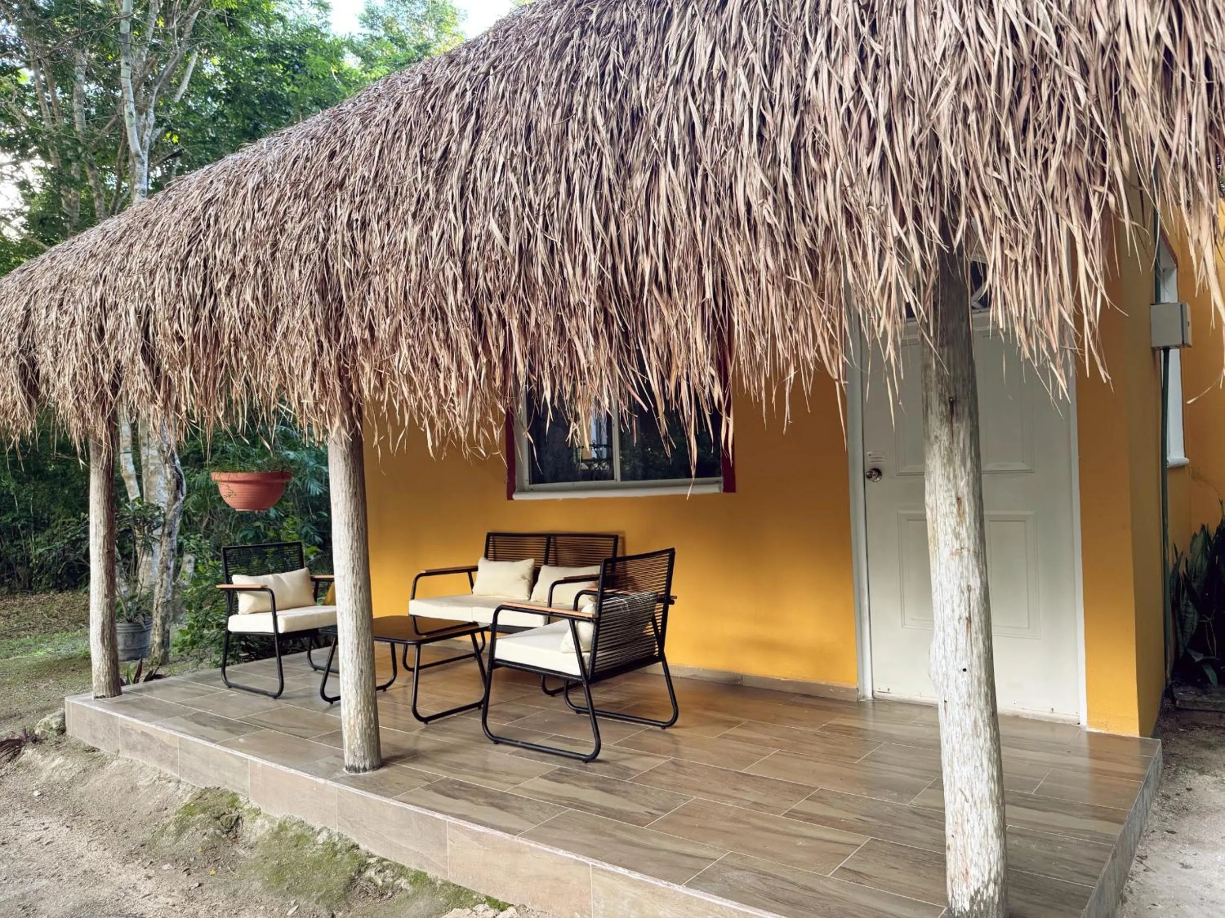 Patio in Casa Kaan Calakmul