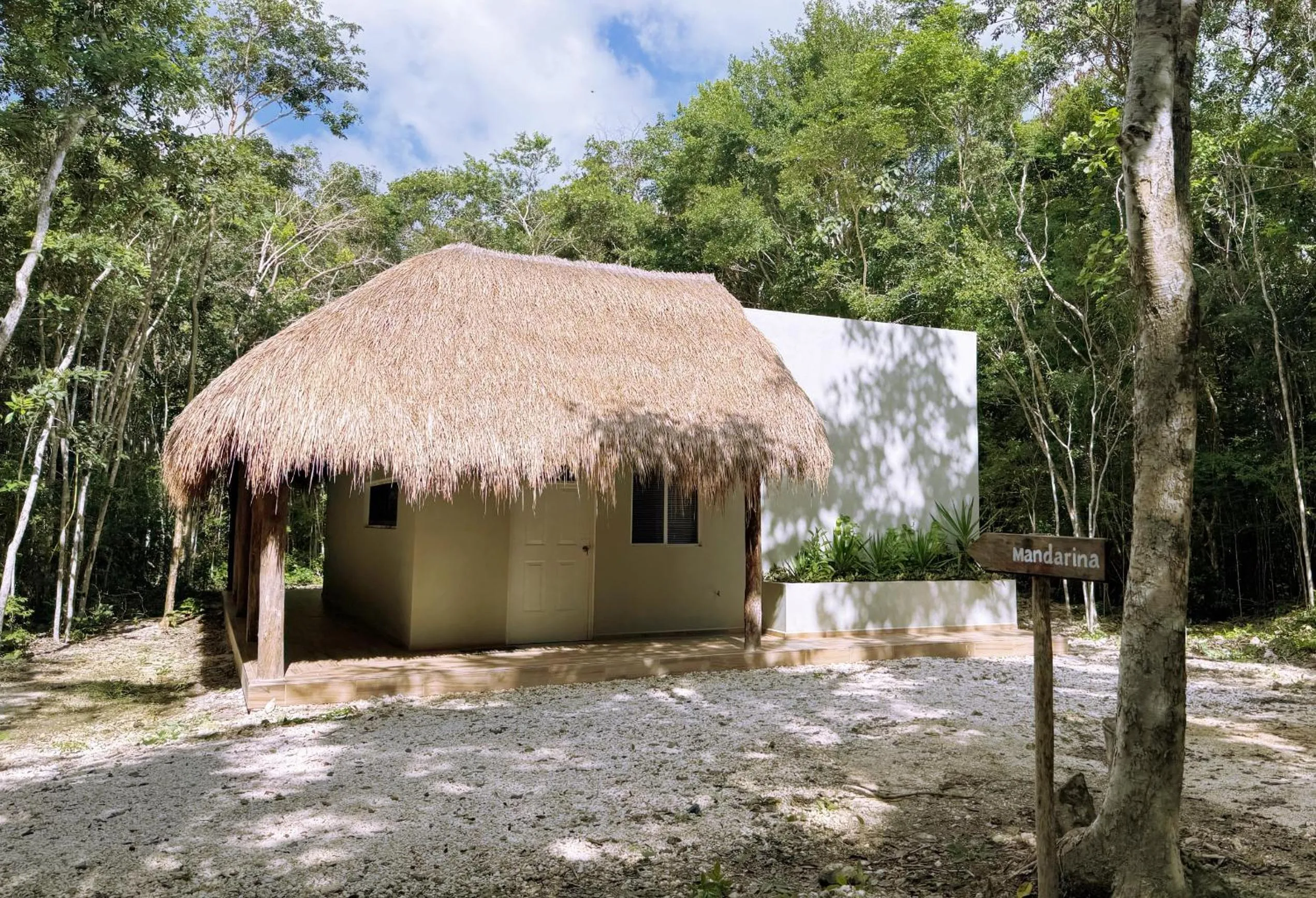 Photo of the whole room in Casa Kaan Calakmul