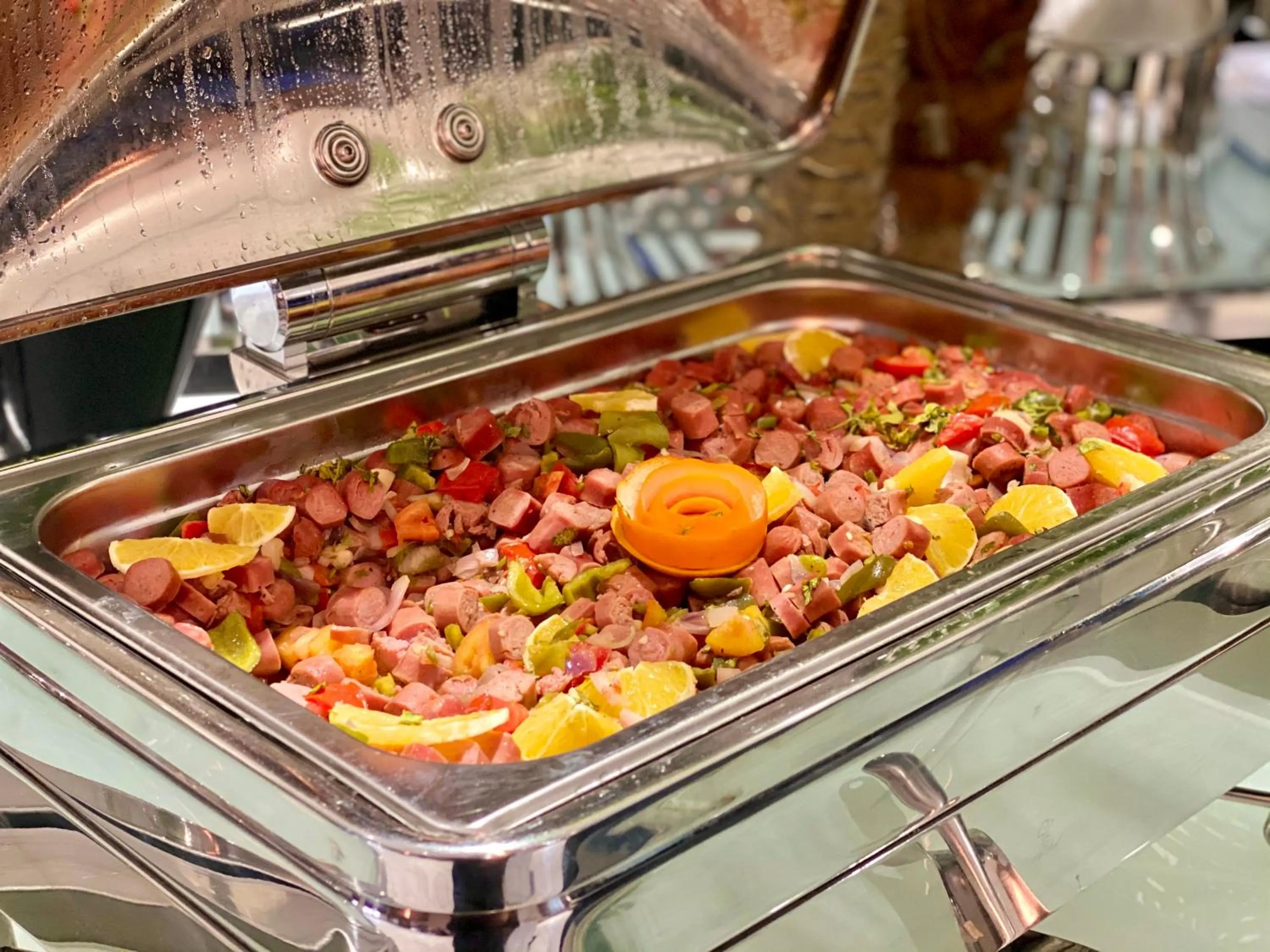 Food in Violet Al Shisha Hotel