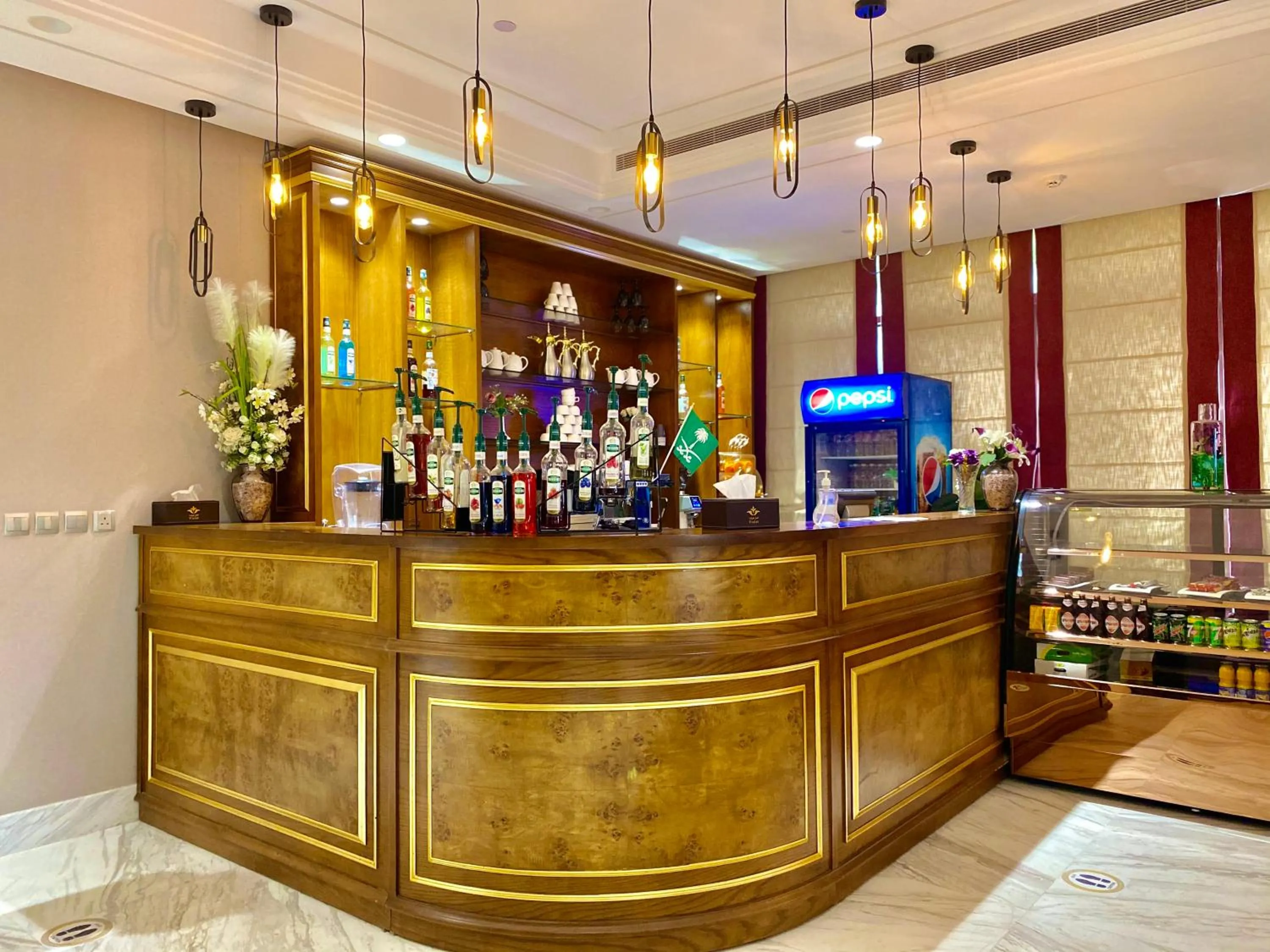 Lounge or bar in Violet Al Shisha Hotel