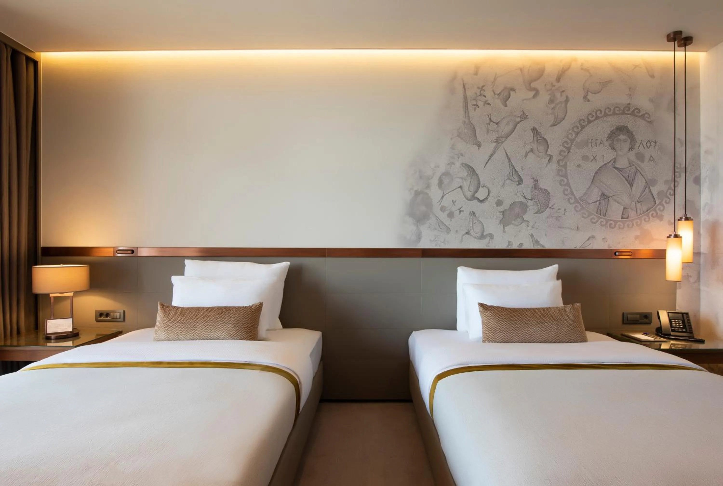 Bed in The Museum Hotel Antakya