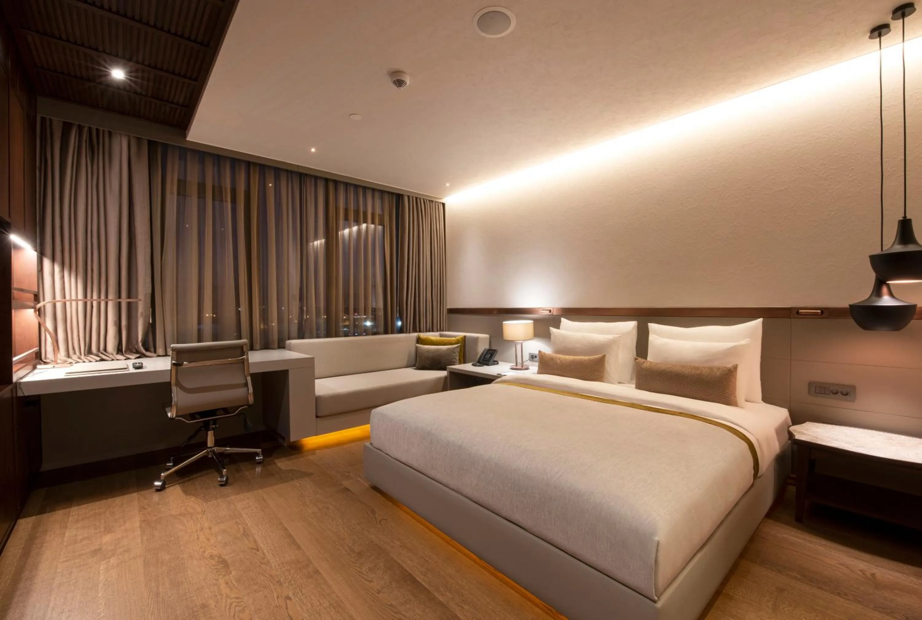 Bed in The Museum Hotel Antakya