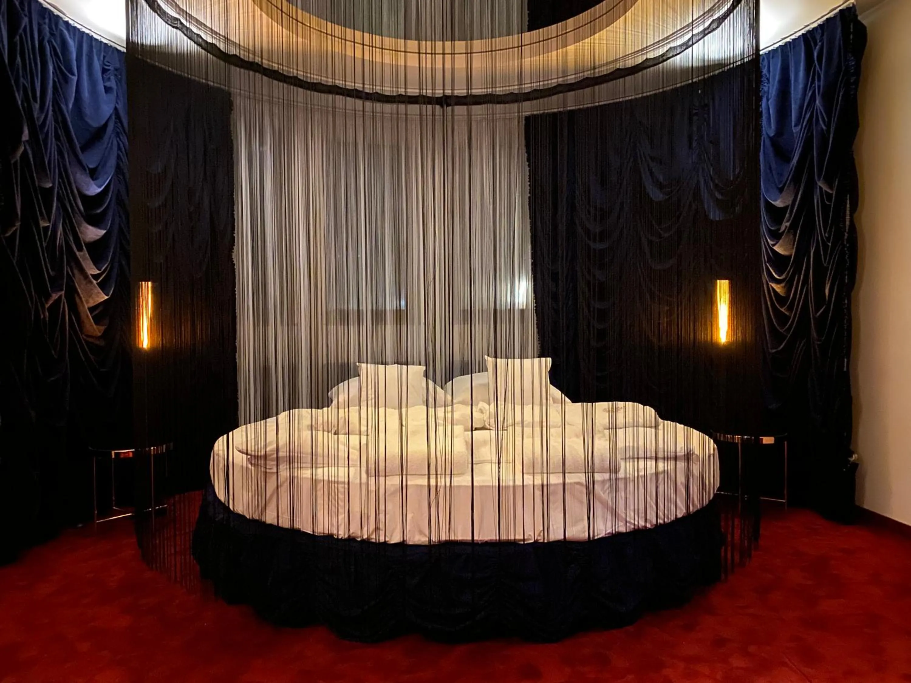 Bed in Zajazd Chata Staropolska