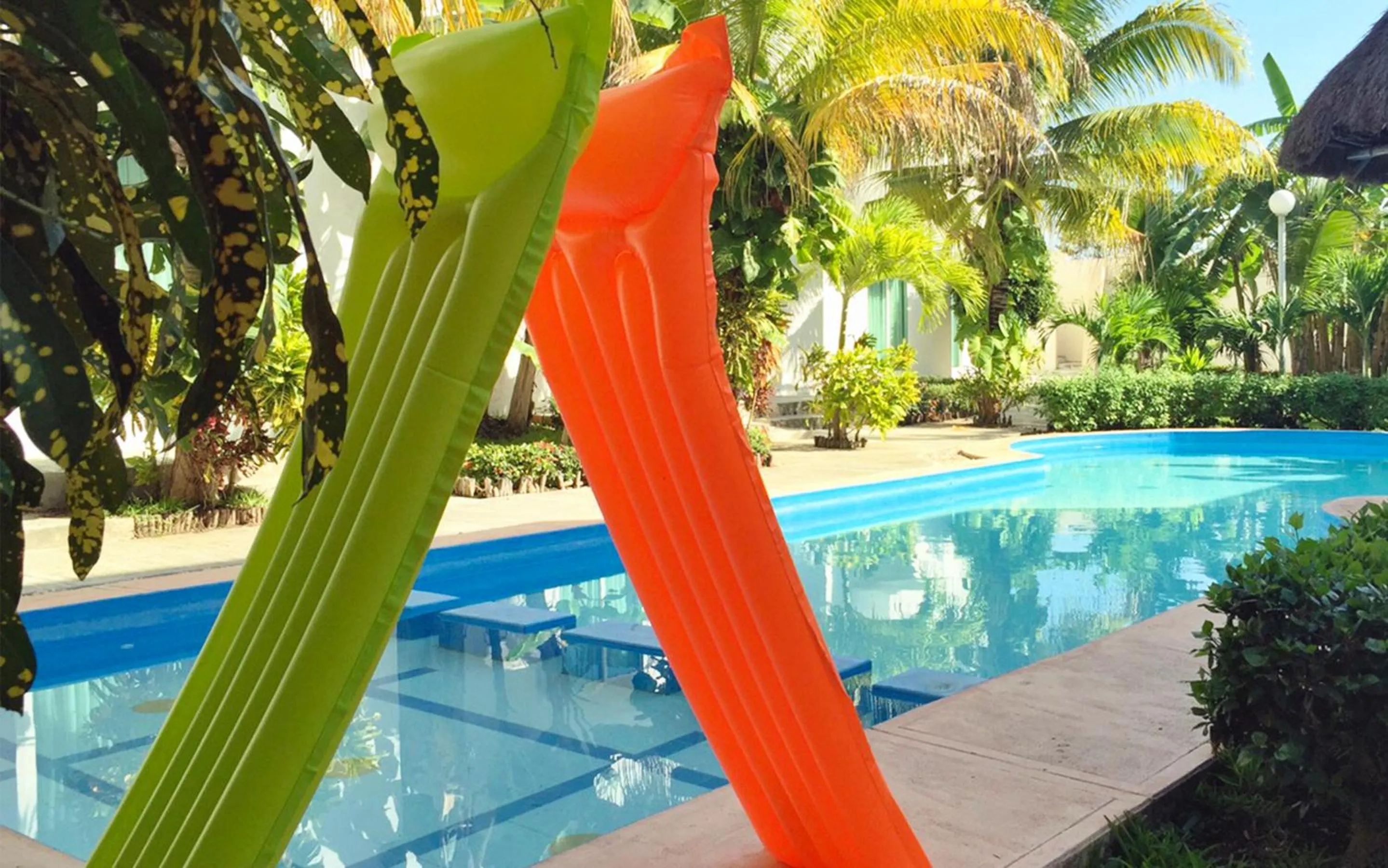 Swimming pool in Paraíso Seyba Hotel
