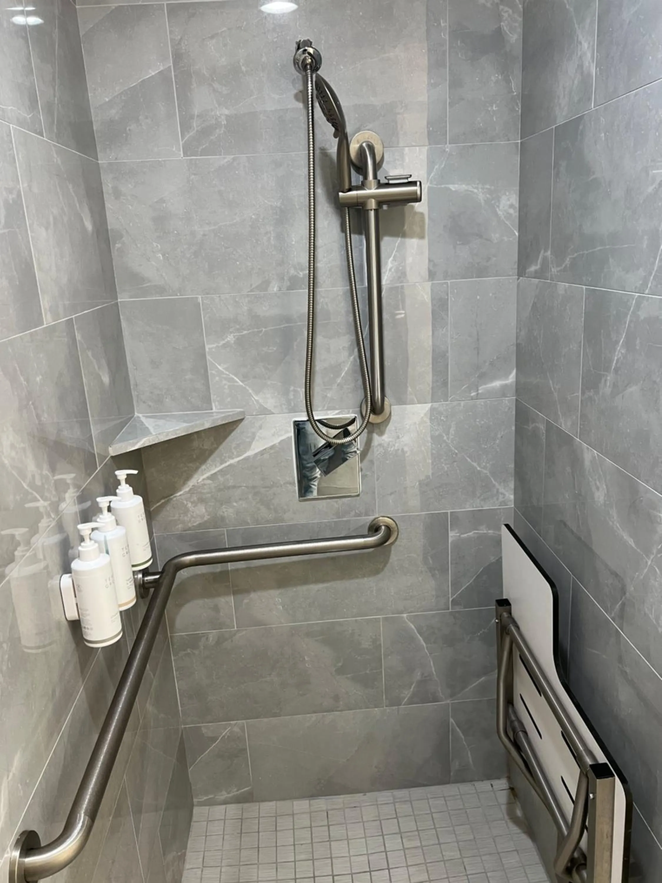 Shower in Country Inn & Suites by Radisson, Vallejo Napa Valley, CA