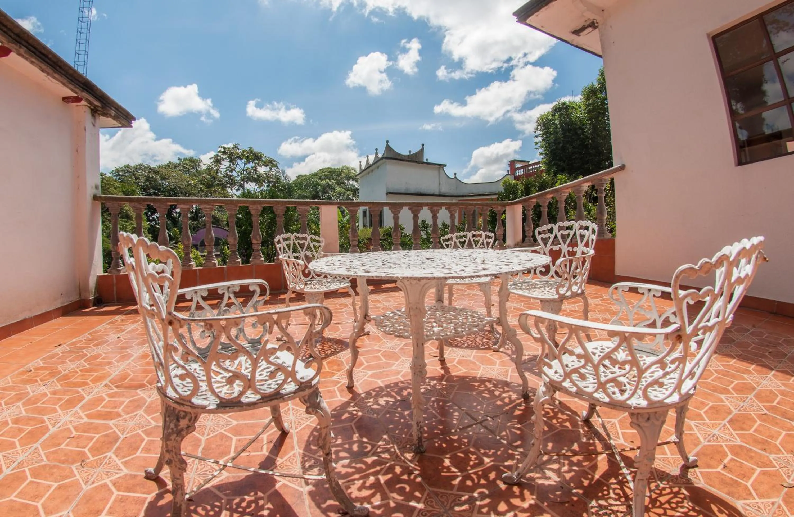 Balcony/Terrace in Hotel Hacienda Xico Inn
