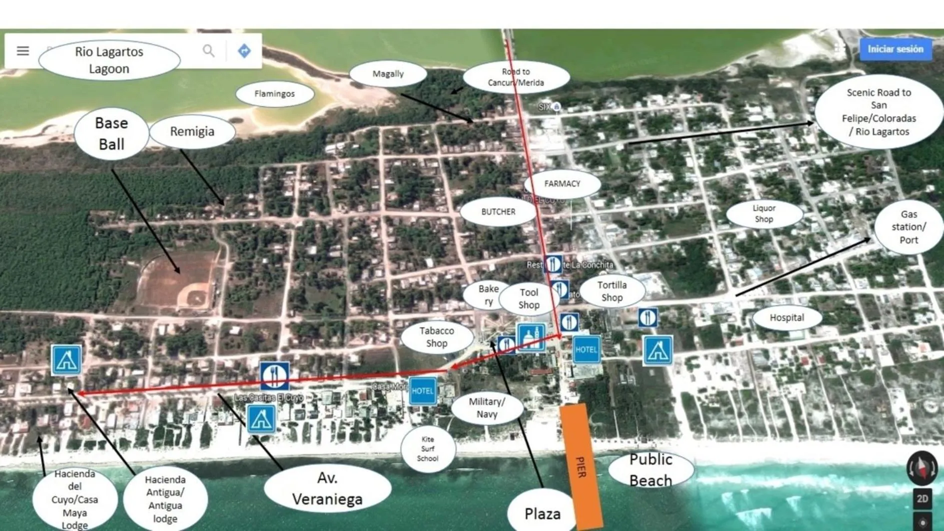 Off site in Antigua Lodge, 70 m from sandy beach