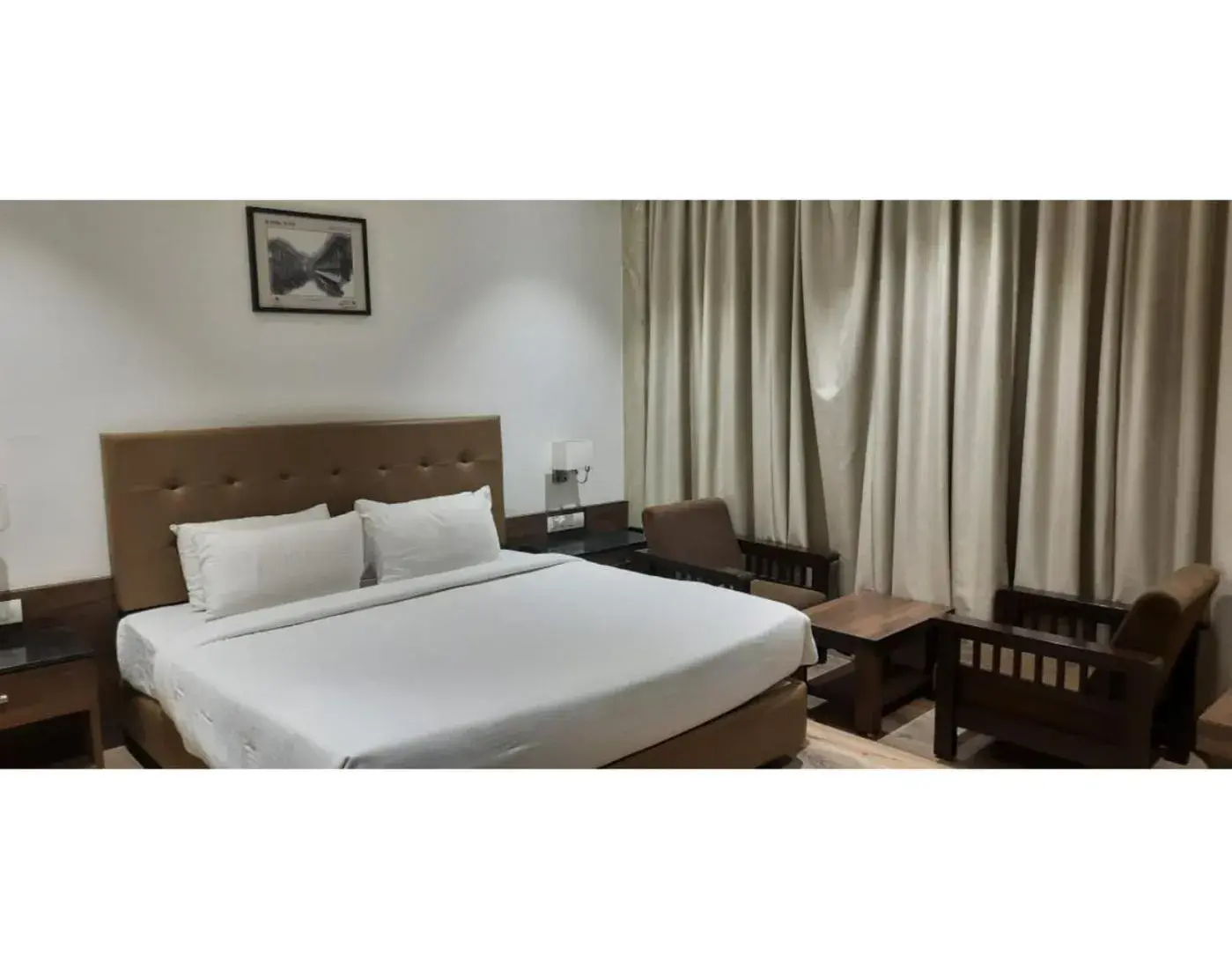 Bed in The Byke Suraj Club, Junagadh Bed in The Byke Suraj Club, Junagadh