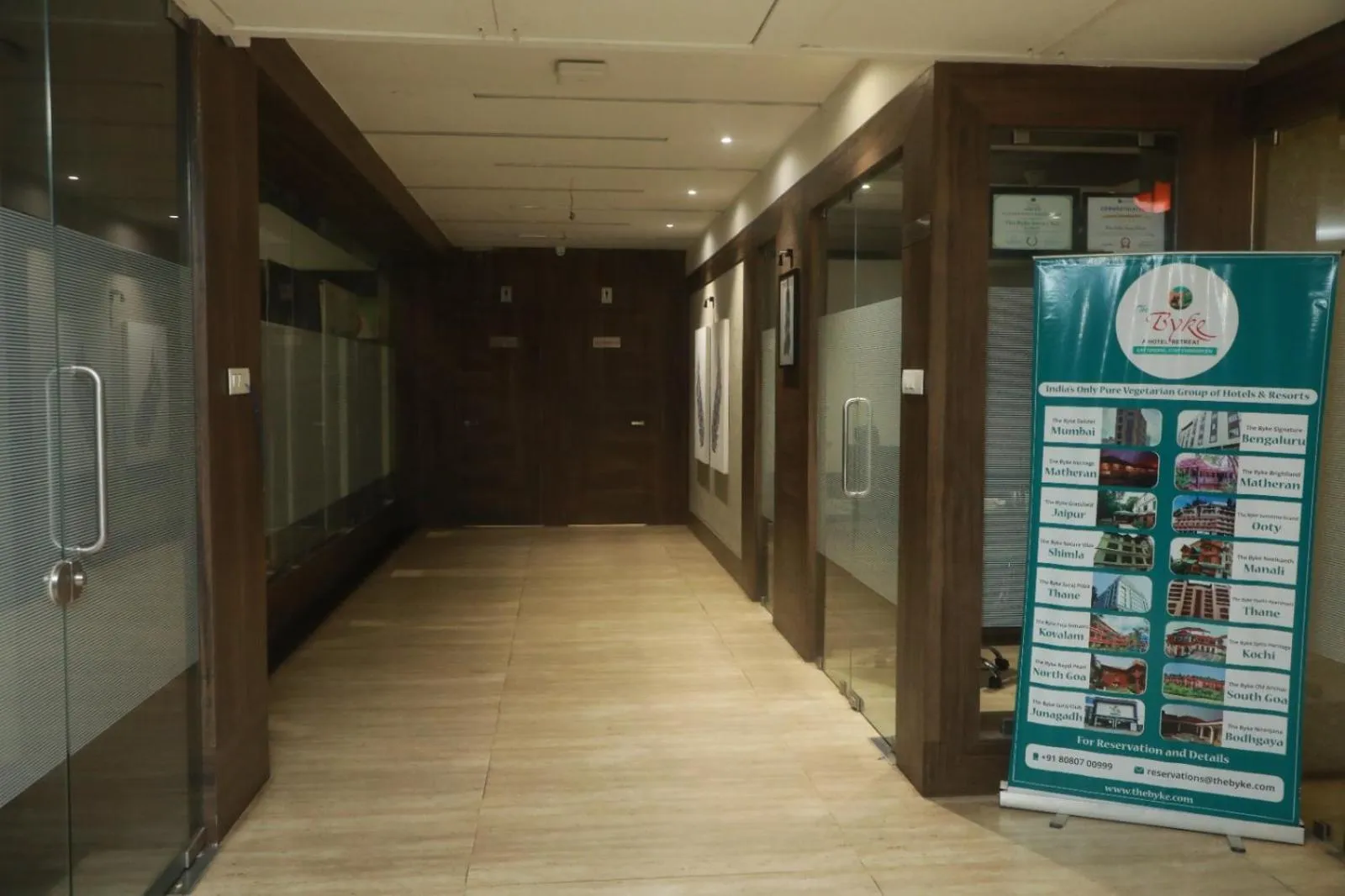 Lobby or reception in The Byke Suraj Club, Junagadh