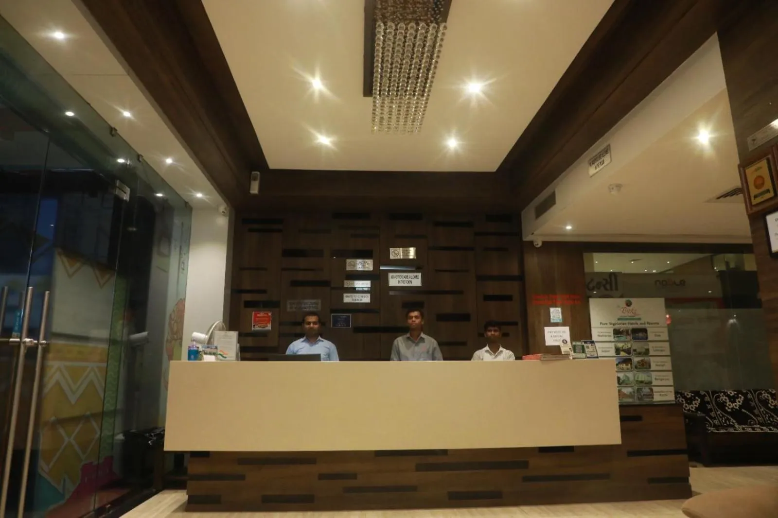 Lobby or reception in The Byke Suraj Club, Junagadh
