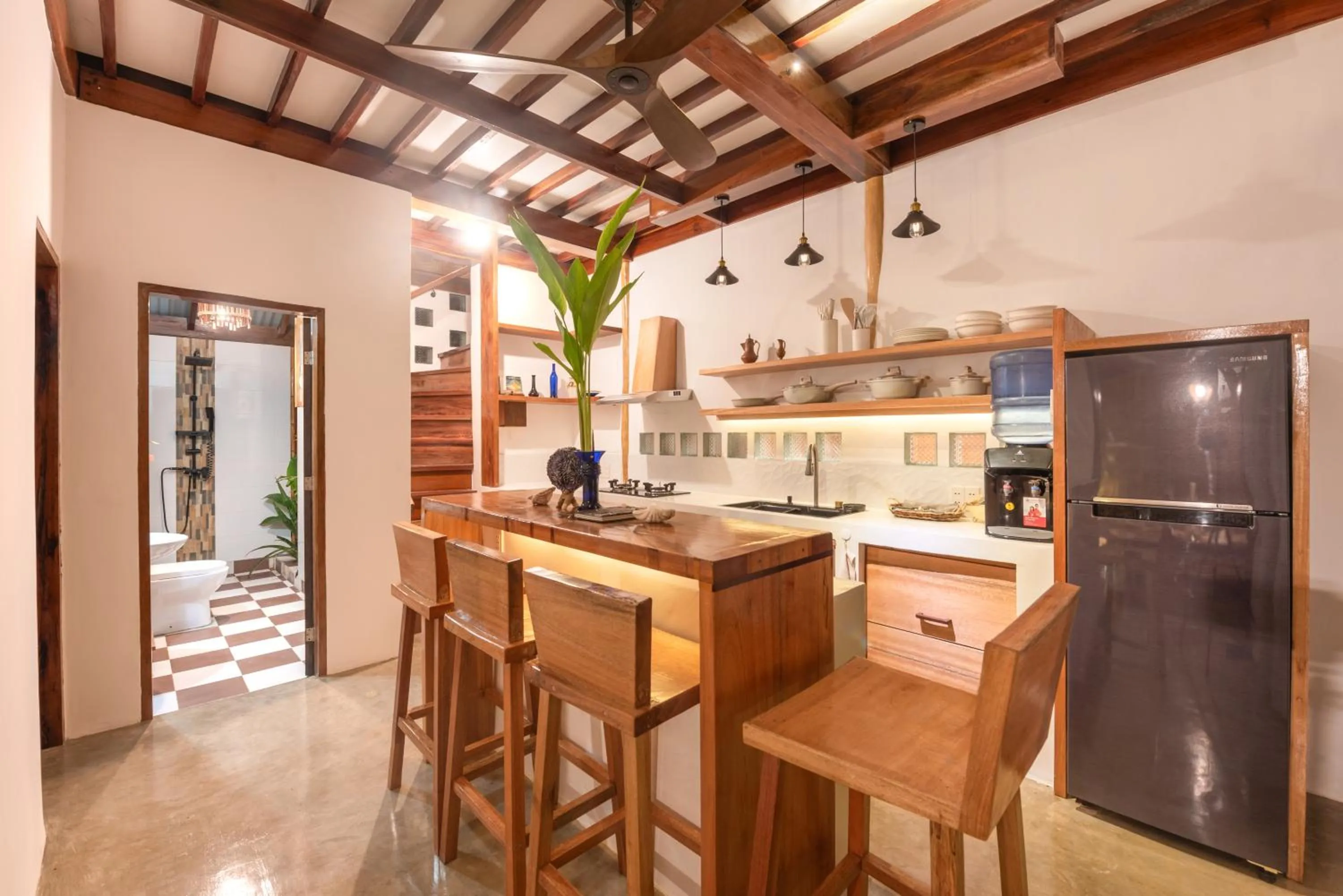 Kitchen or kitchenette in Soffta Surf Ranch