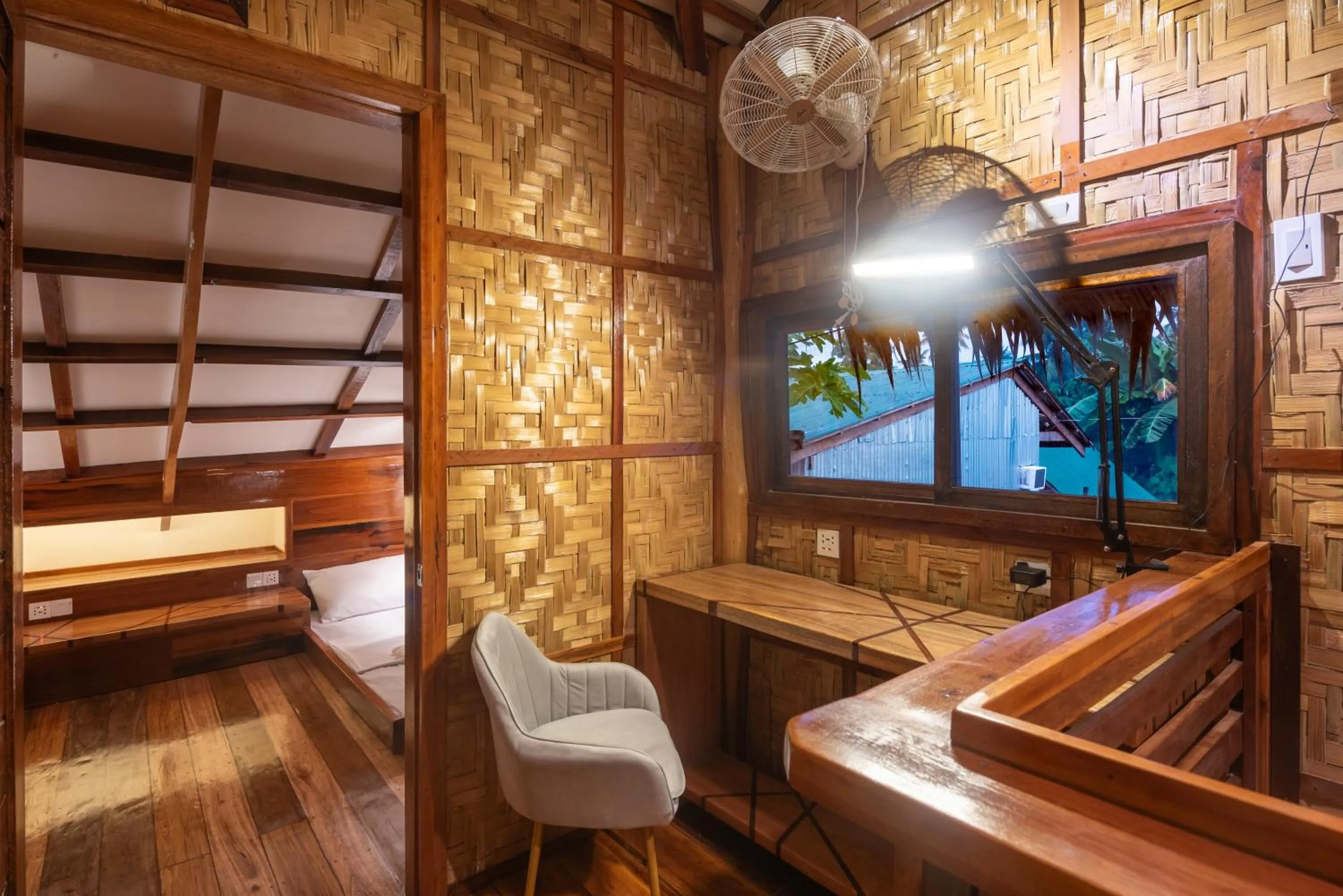 Seating area in Soffta Surf Ranch