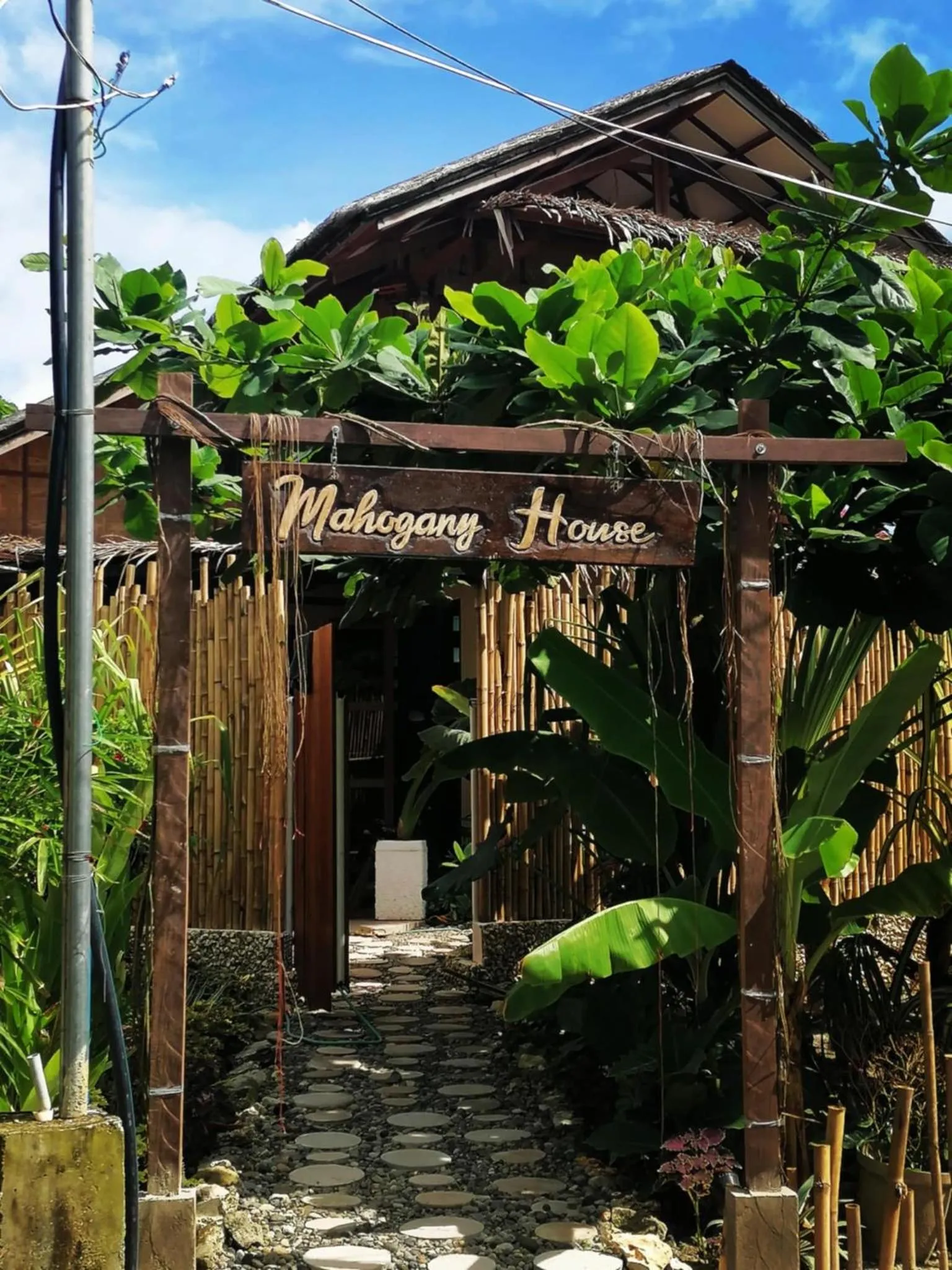 Garden view in Soffta Surf Ranch