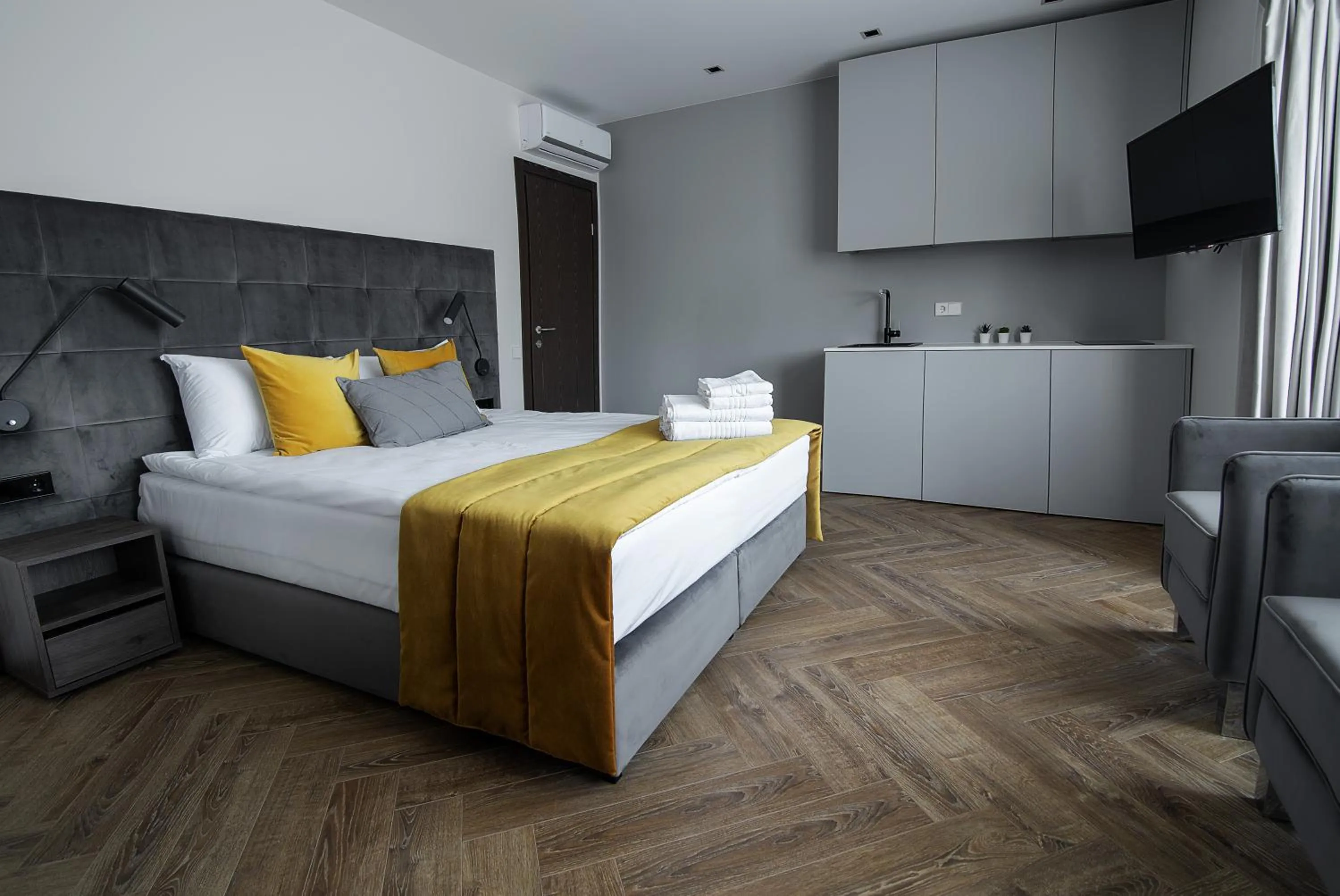 Bed in Jono kalnelis Apartments