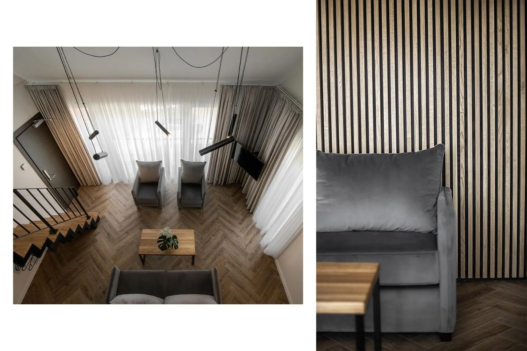 Living room in Jono kalnelis Apartments