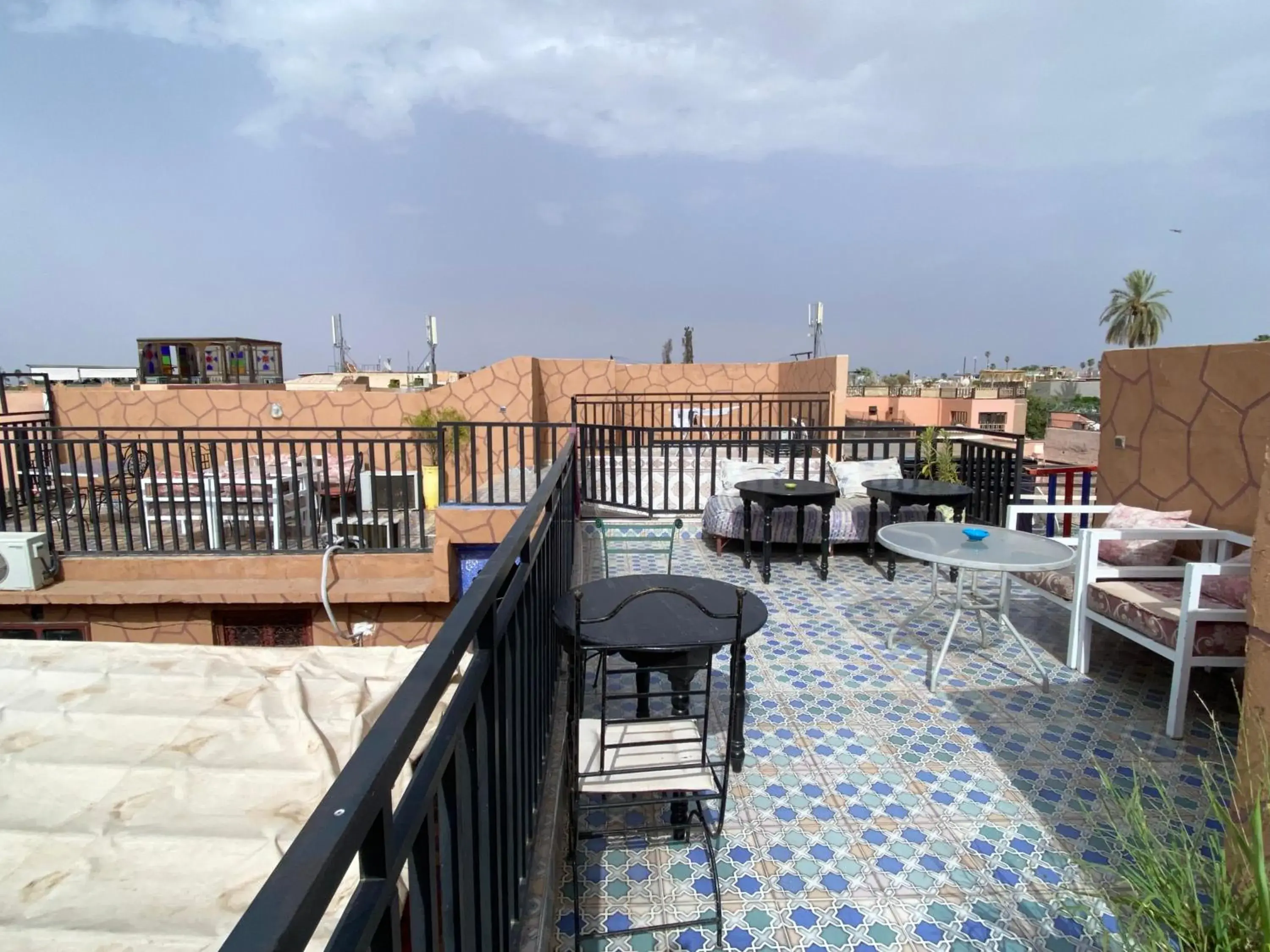 Single Bed in Tent in Hostel Marrakech Rouge Single Bed in Tent in Hostel Marrakech Rouge