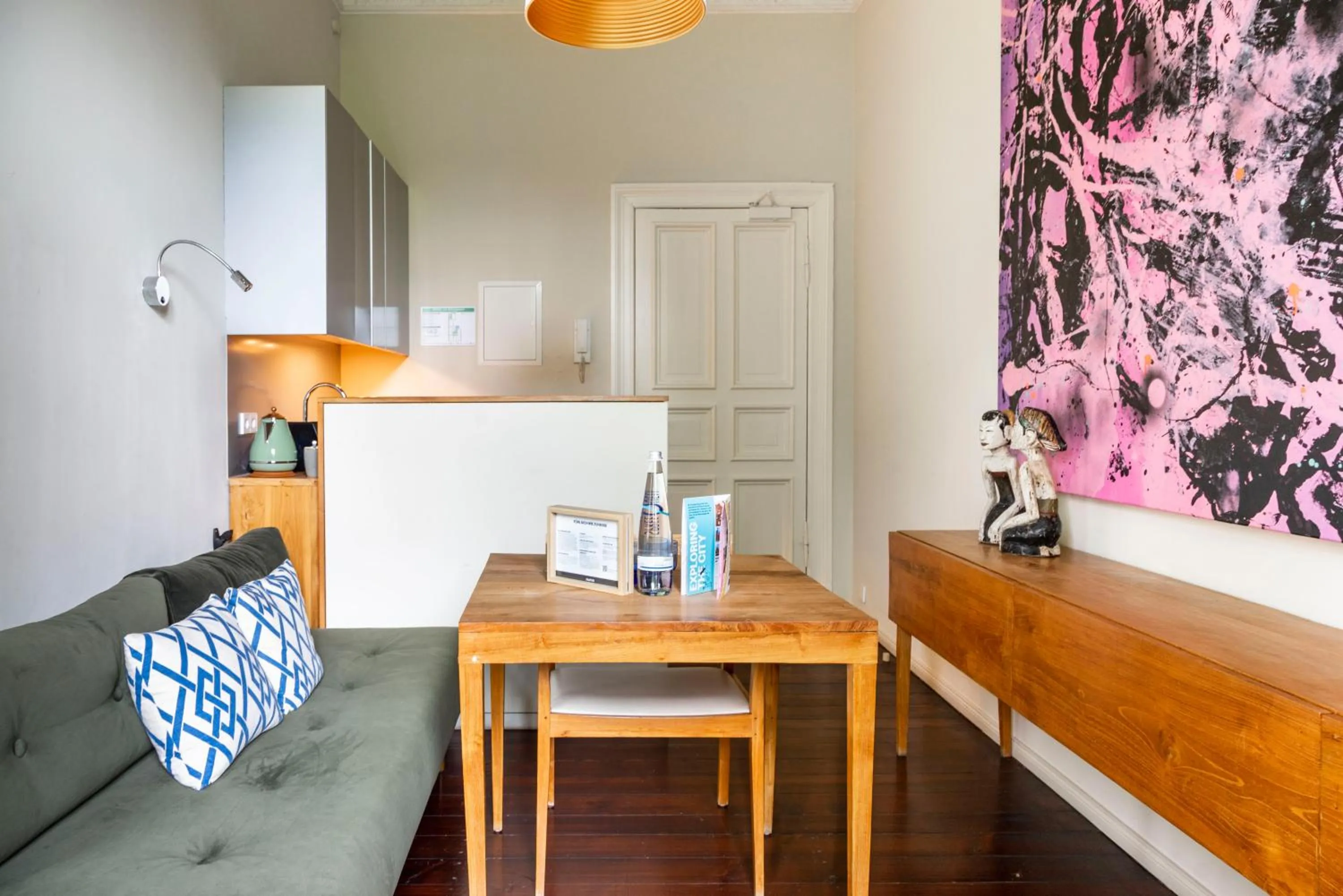 Living room in Numa Berlin Belfort