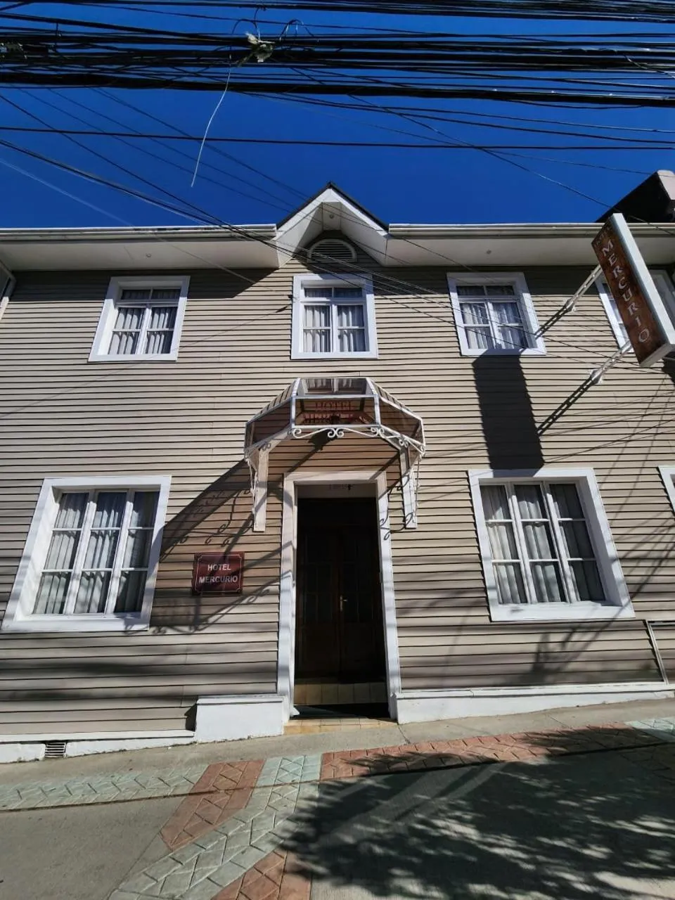 Facade/entrance in Hotel Mercurio