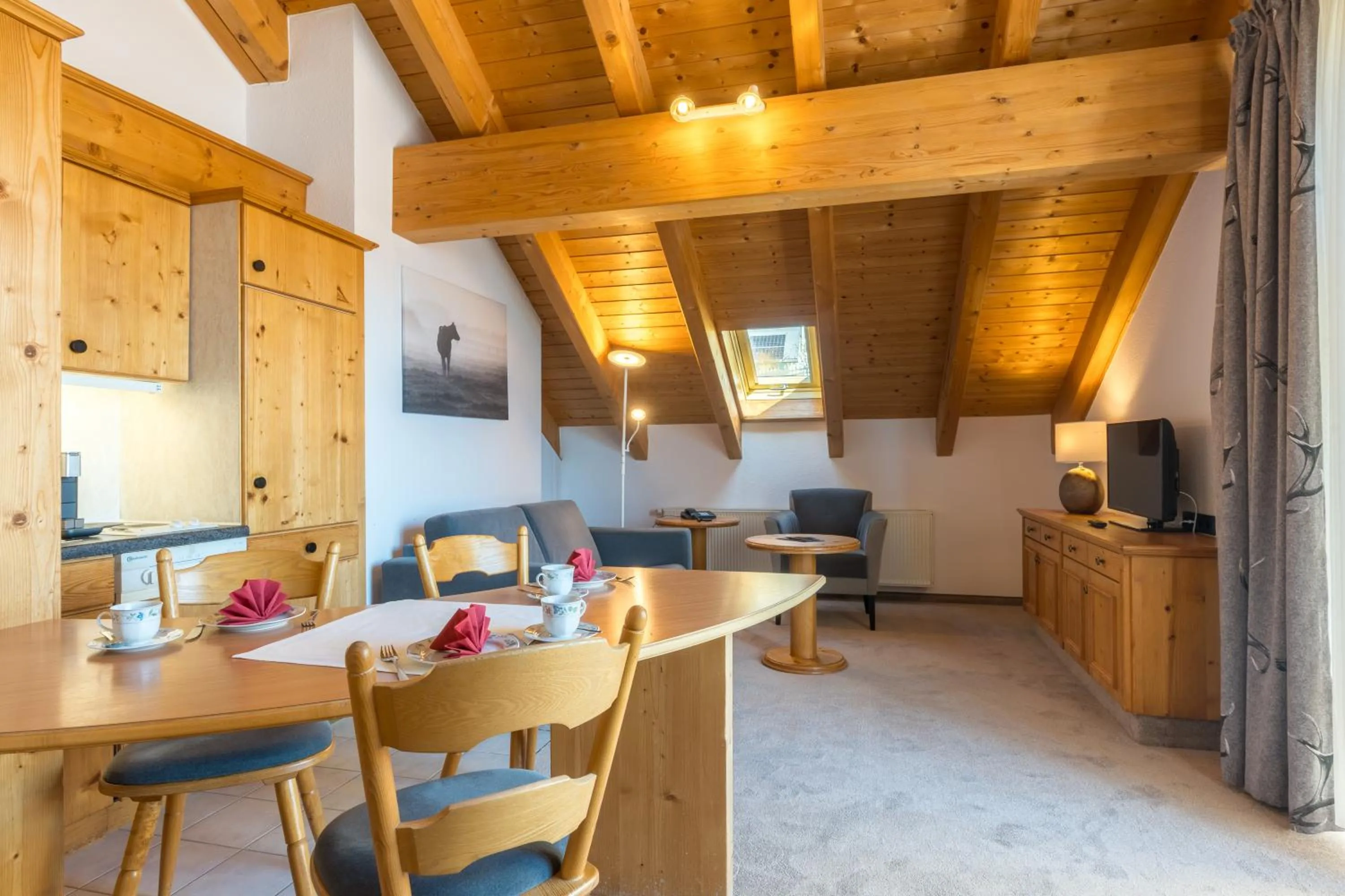 Dining area in Residenz Hopfensee