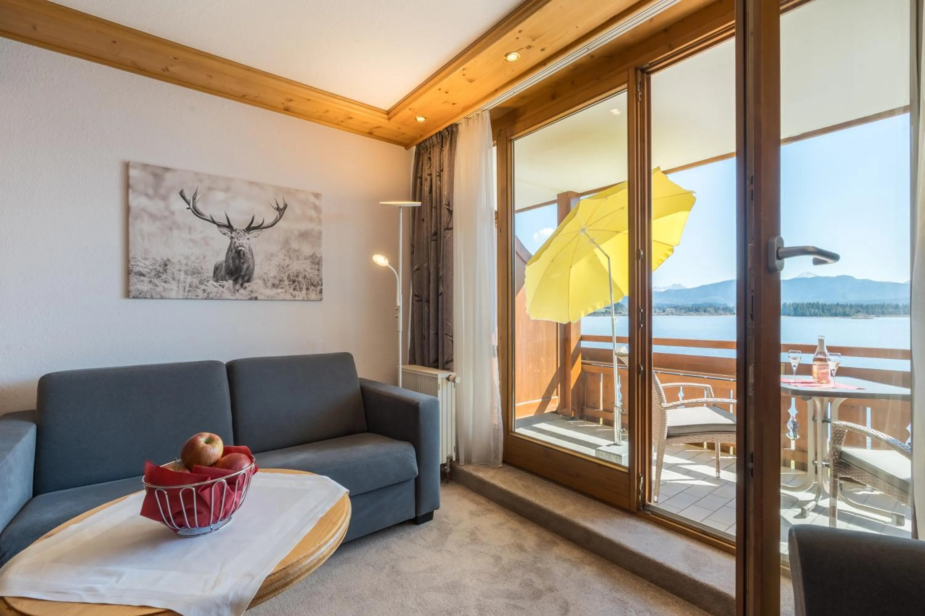 Living room in Residenz Hopfensee