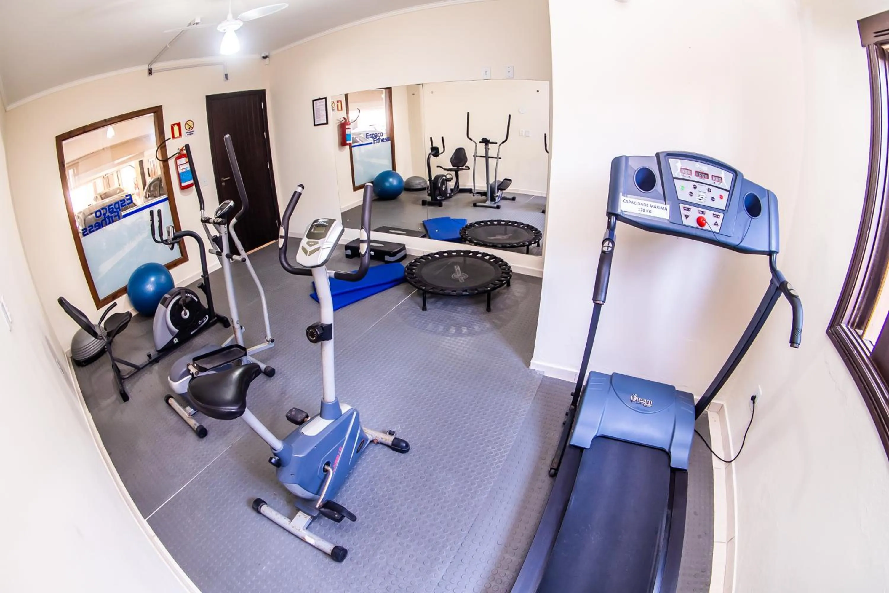 Fitness centre/facilities in Hotel Mares do Sul