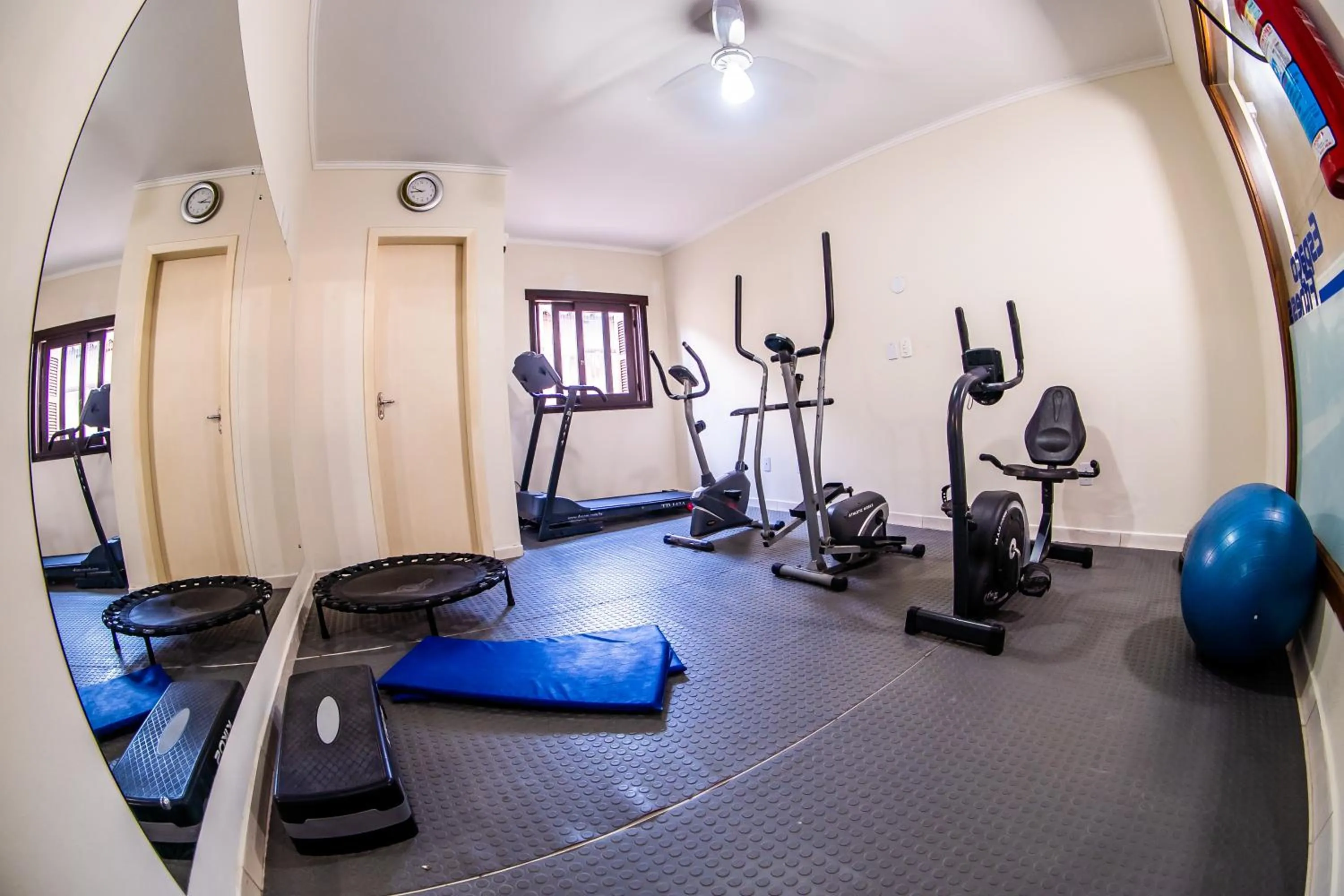 Fitness centre/facilities in Hotel Mares do Sul