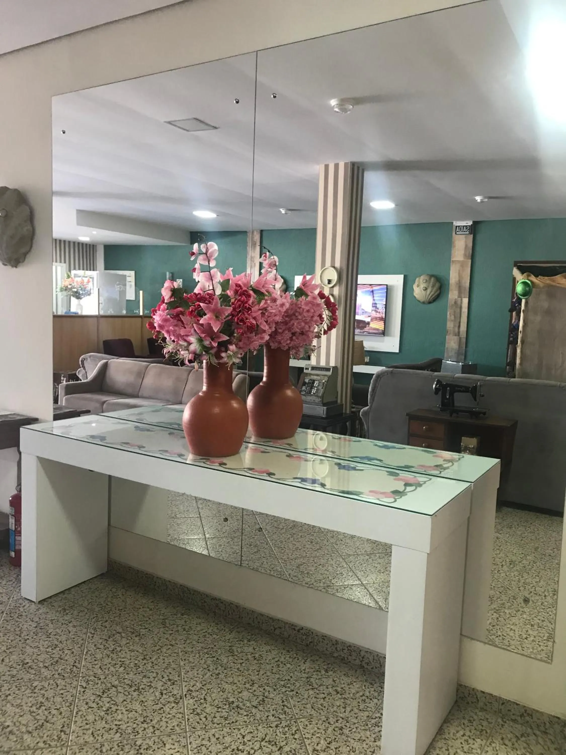 Lobby or reception in Hotel Mares do Sul
