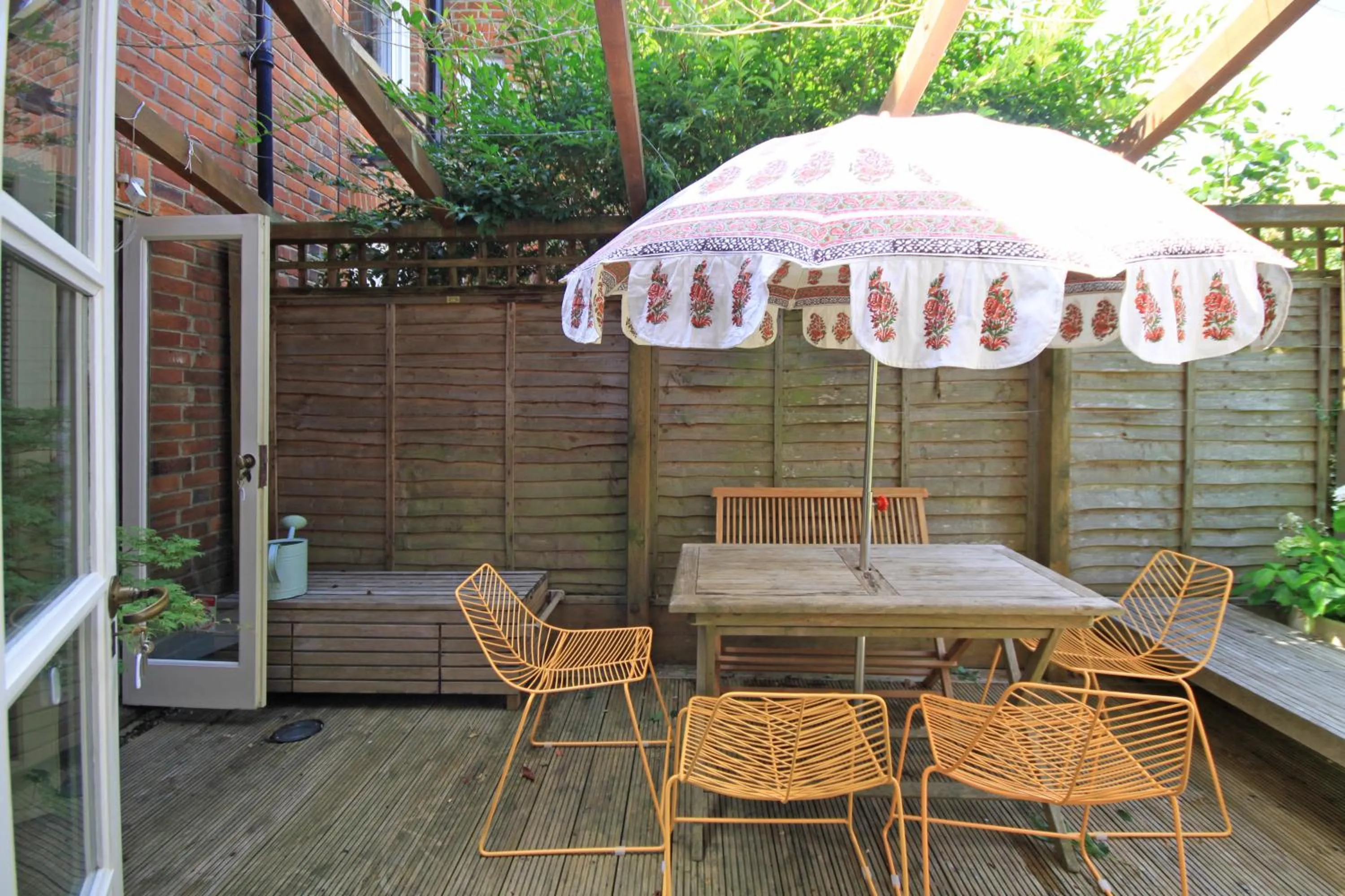 Patio in Designer's Town House