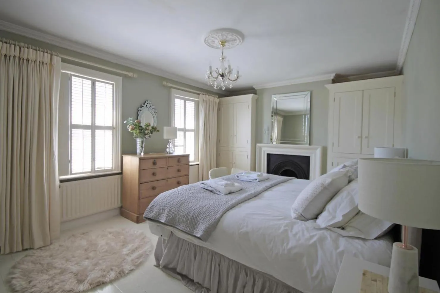 Bed in Designer's Town House