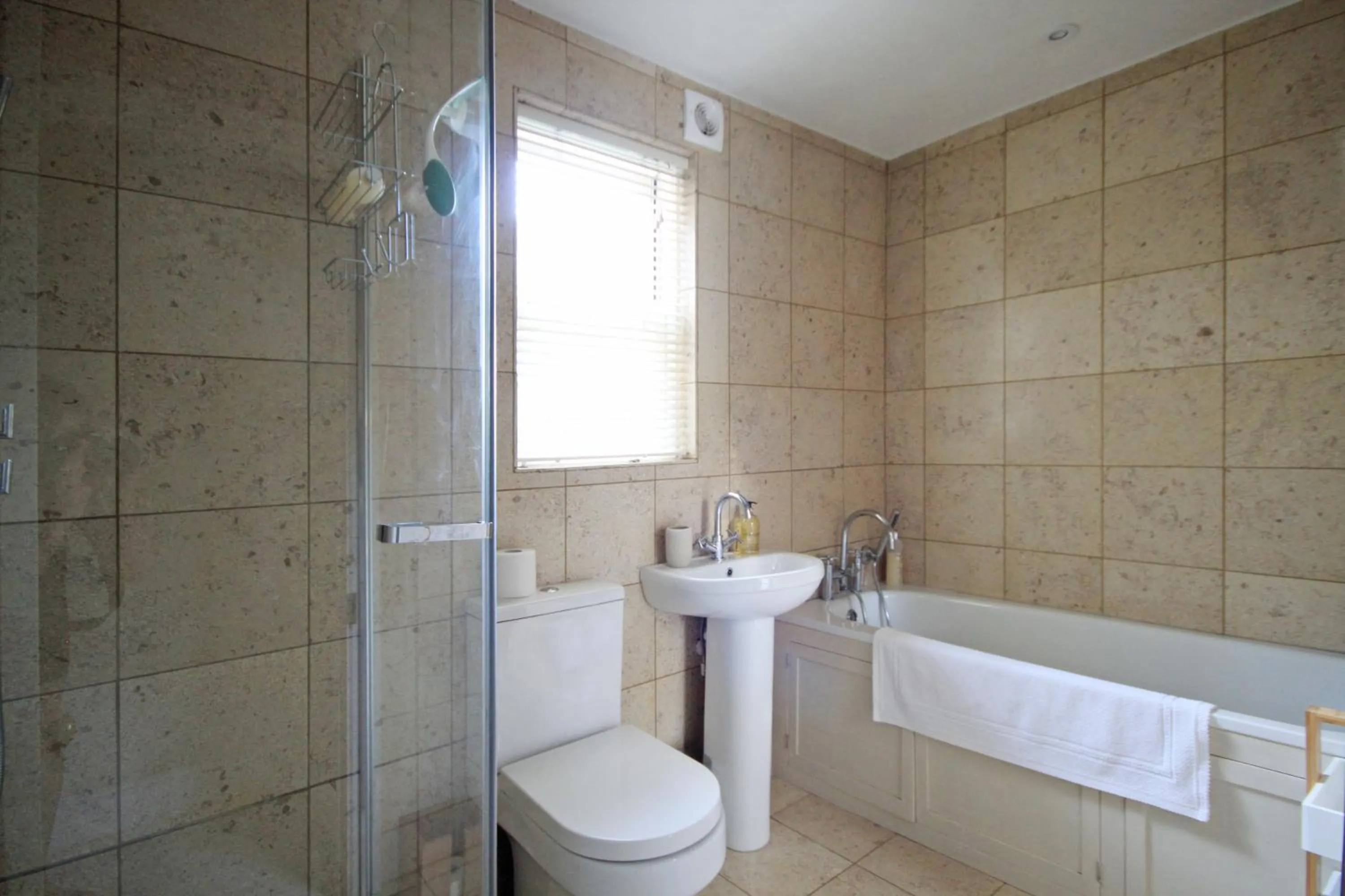 Shower in Designer's Town House