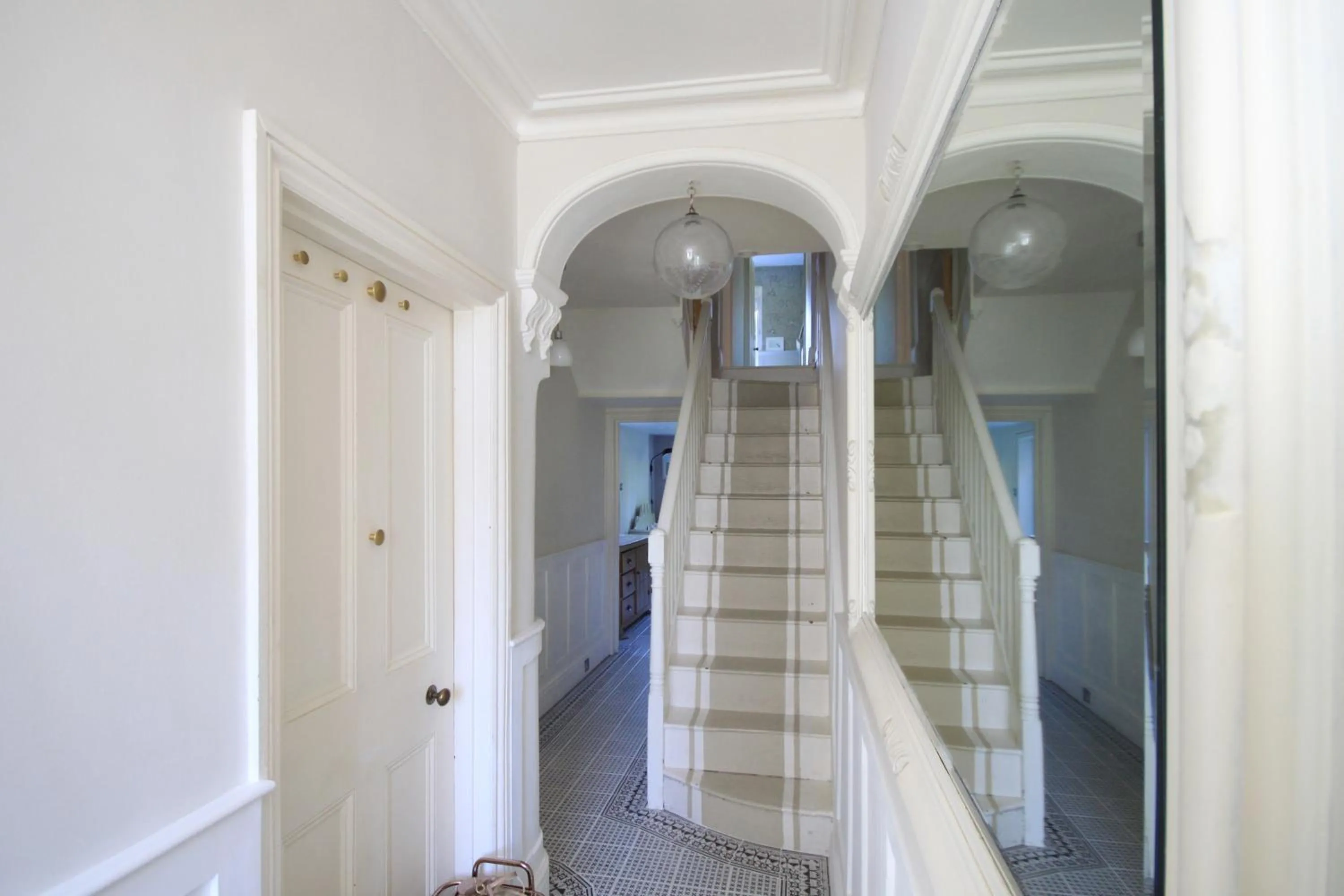 Facade/entrance in Designer's Town House