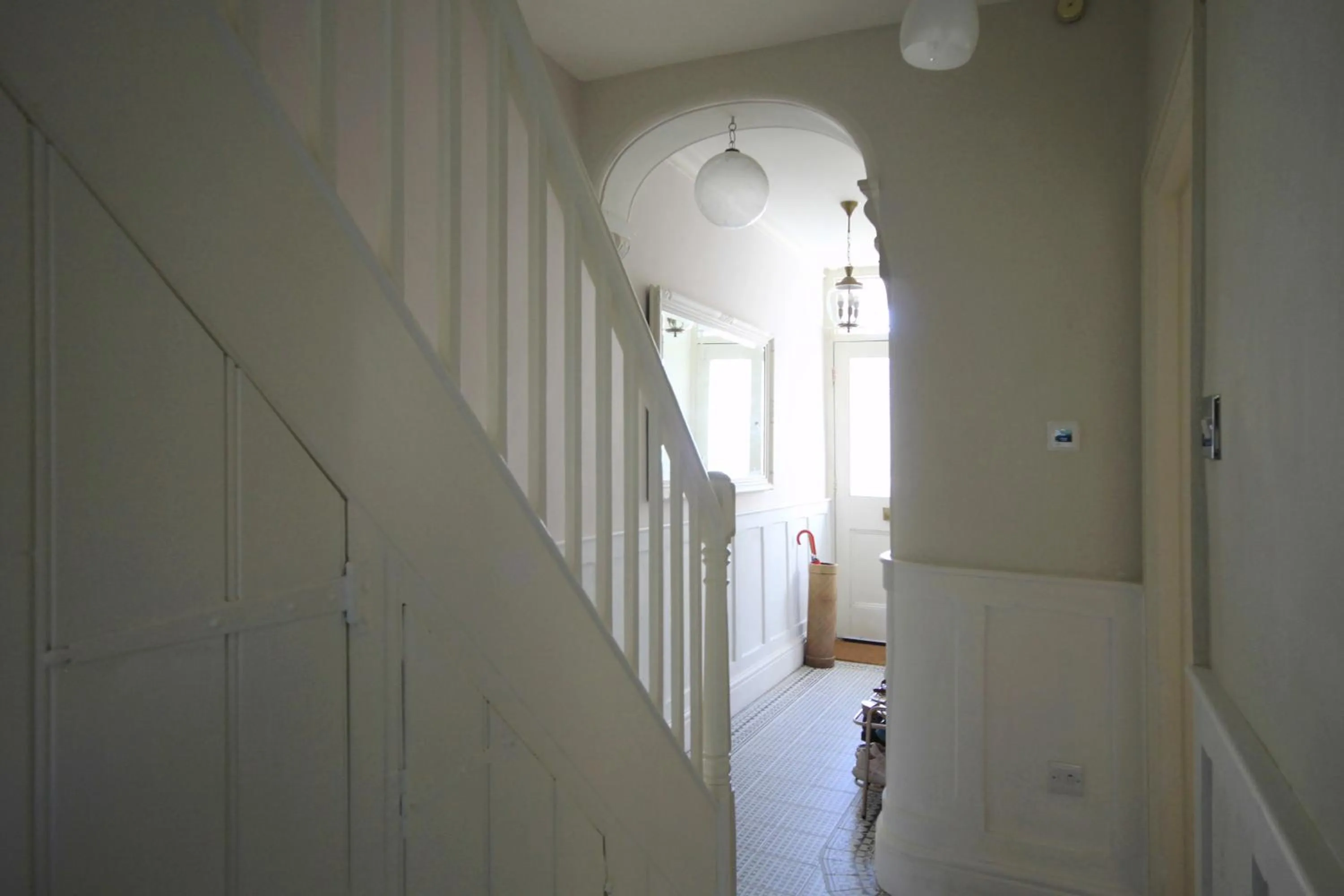 Facade/entrance in Designer's Town House