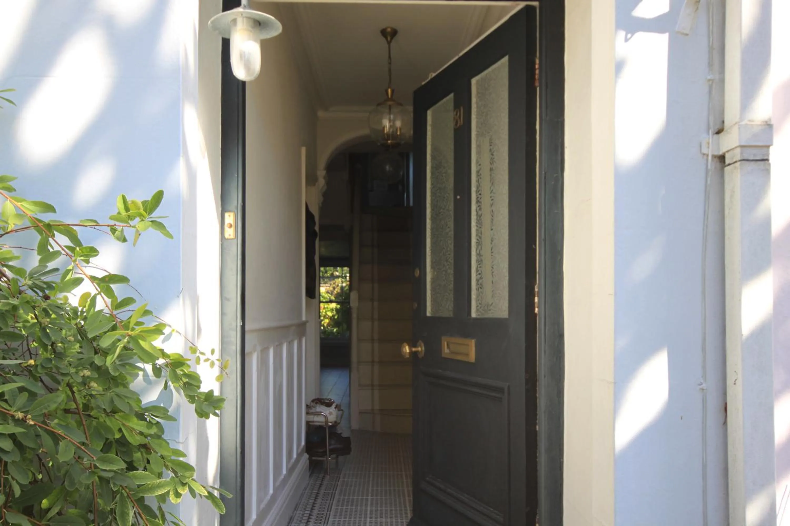 Facade/entrance in Designer's Town House