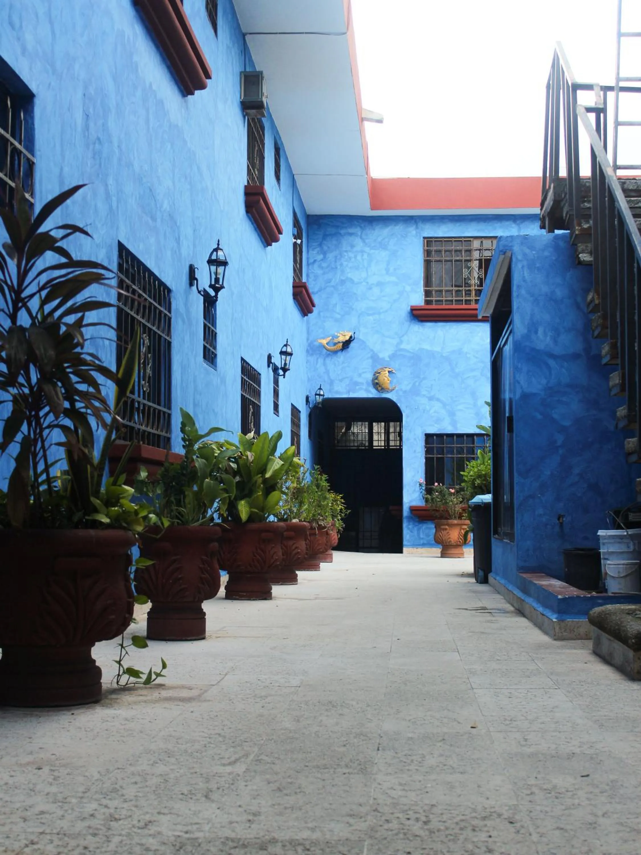 Patio in Hotel La Casona Real